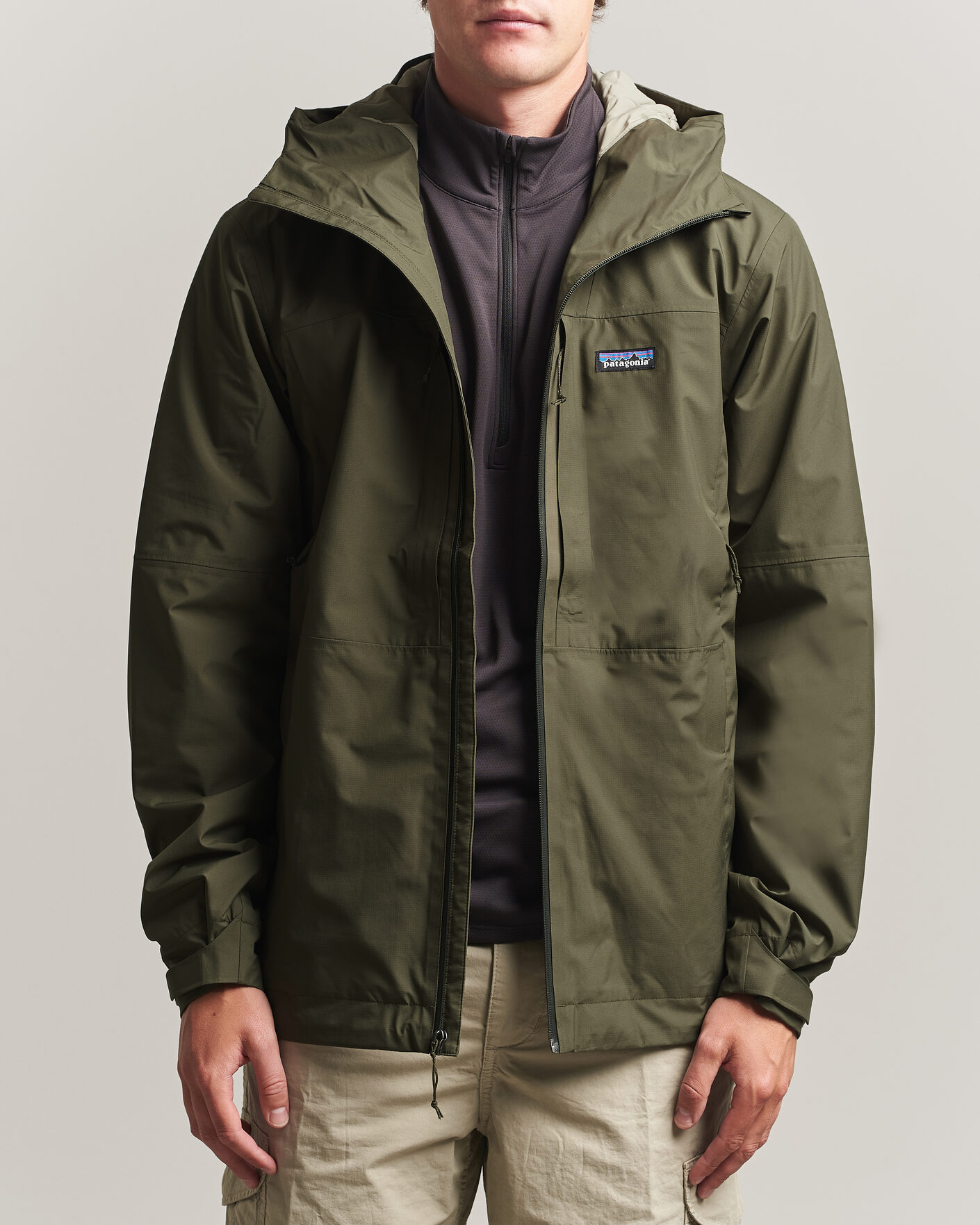 Uomini | Giacche | Patagonia | Insulated Boulder Fork Rain Jacket Basin Green