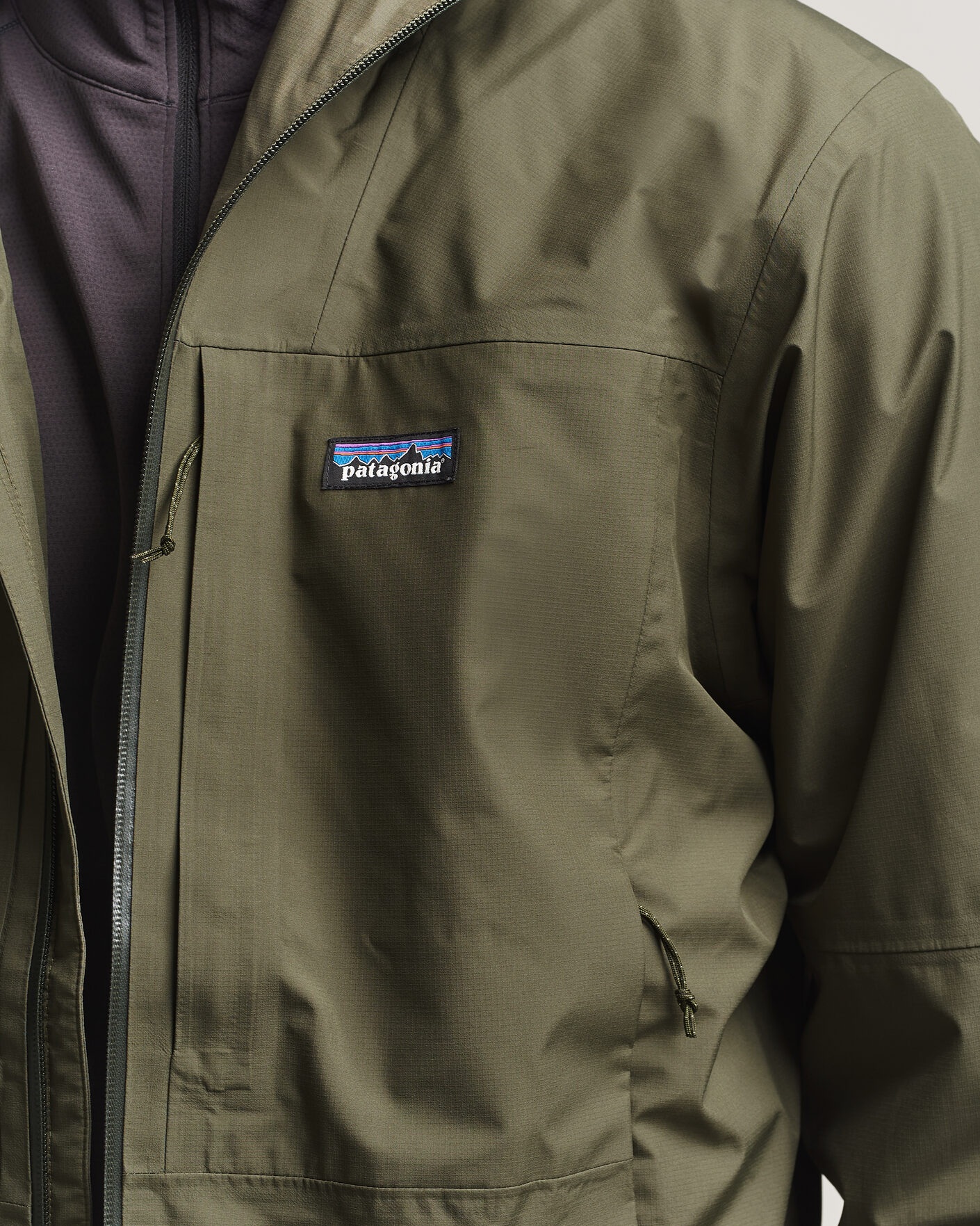 Uomini | Giacche | Patagonia | Insulated Boulder Fork Rain Jacket Basin Green