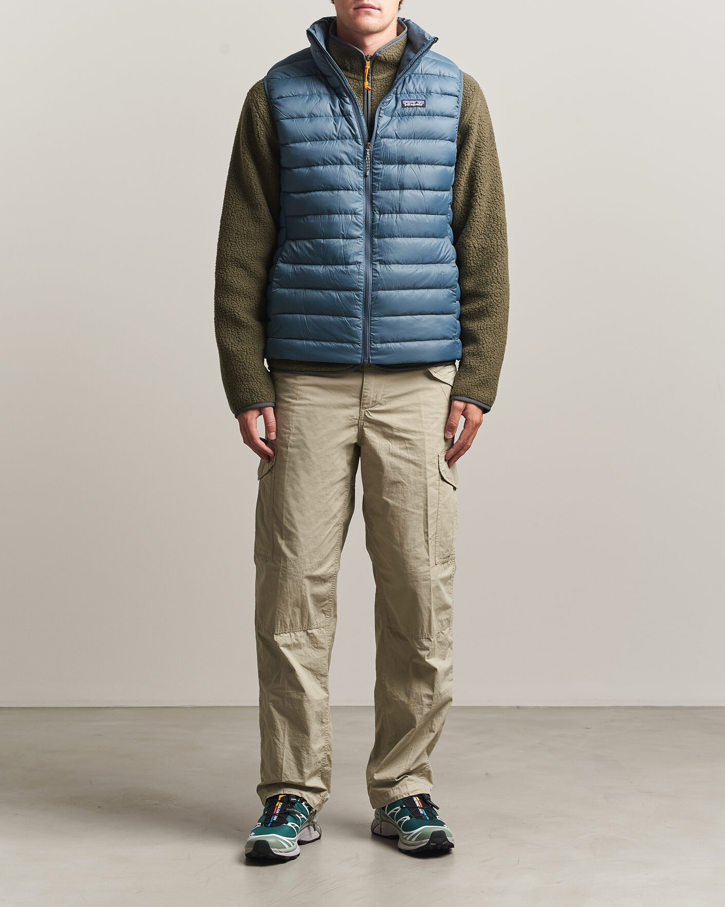 Uomini | Gilet | Patagonia | Sweater Vest Summit Blue