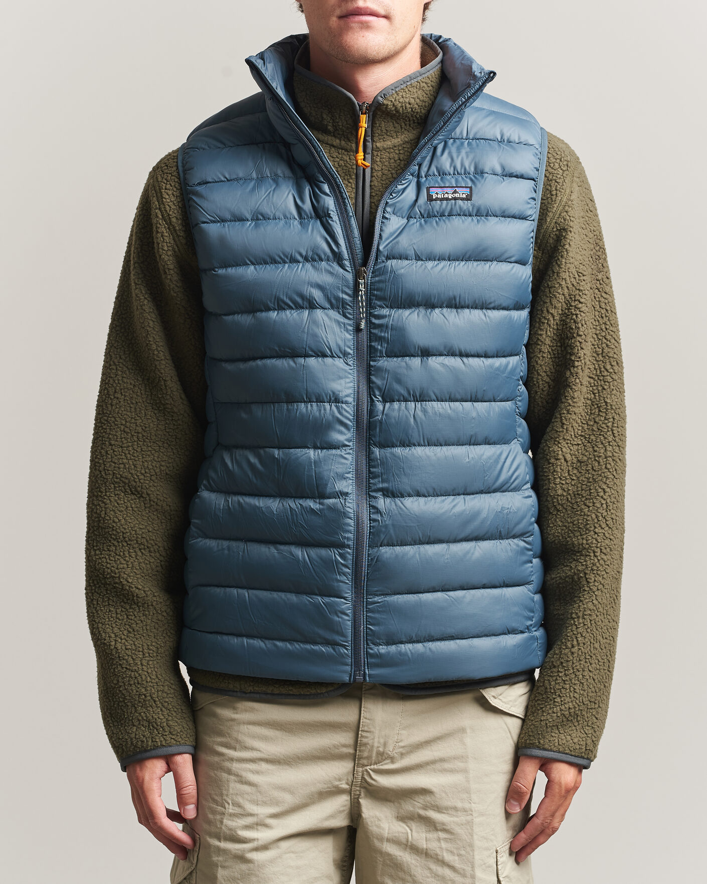 Uomini | Gilet | Patagonia | Sweater Vest Summit Blue