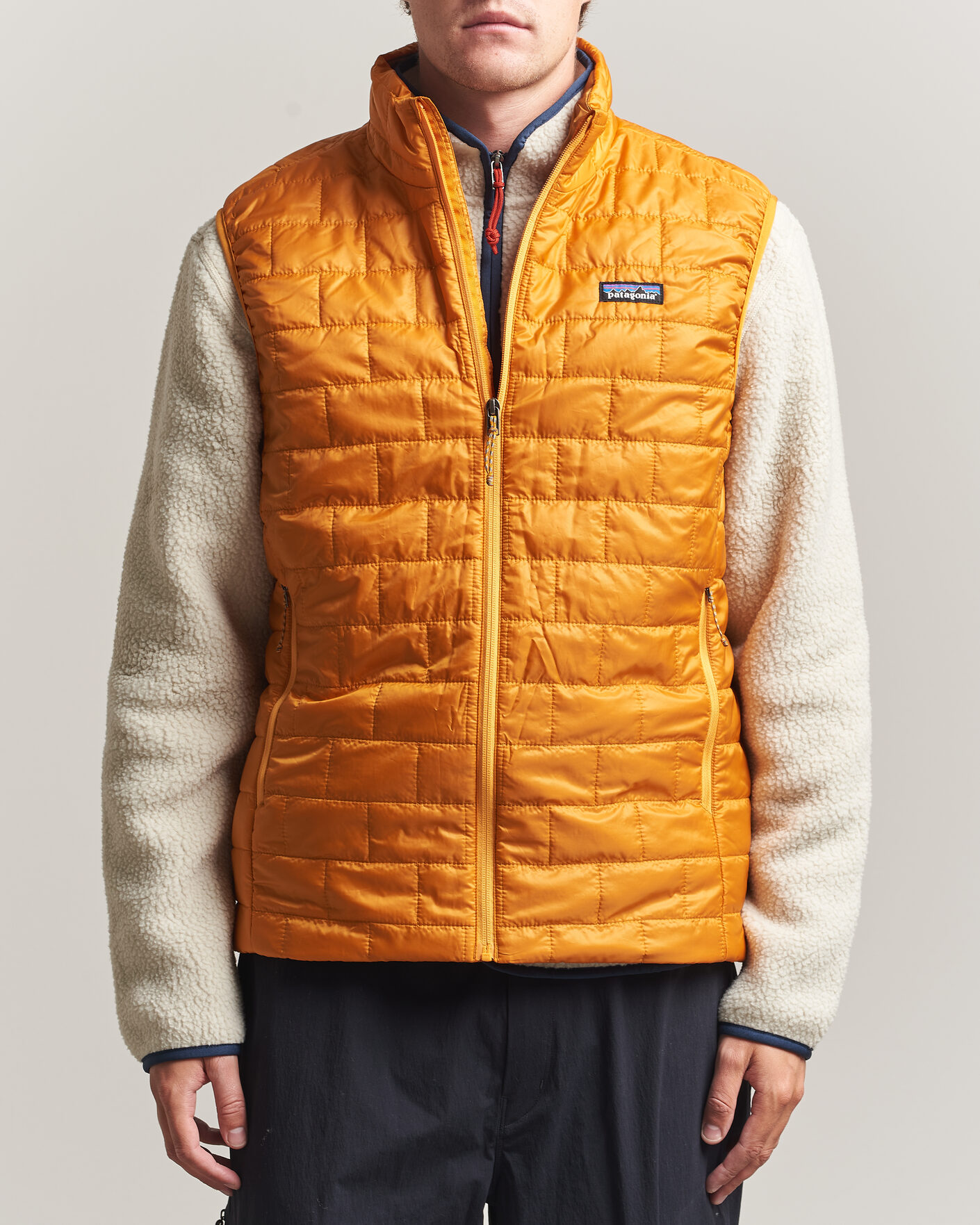 Uomini | Gilet | Patagonia | Nano Puff Vest Autumn Orange