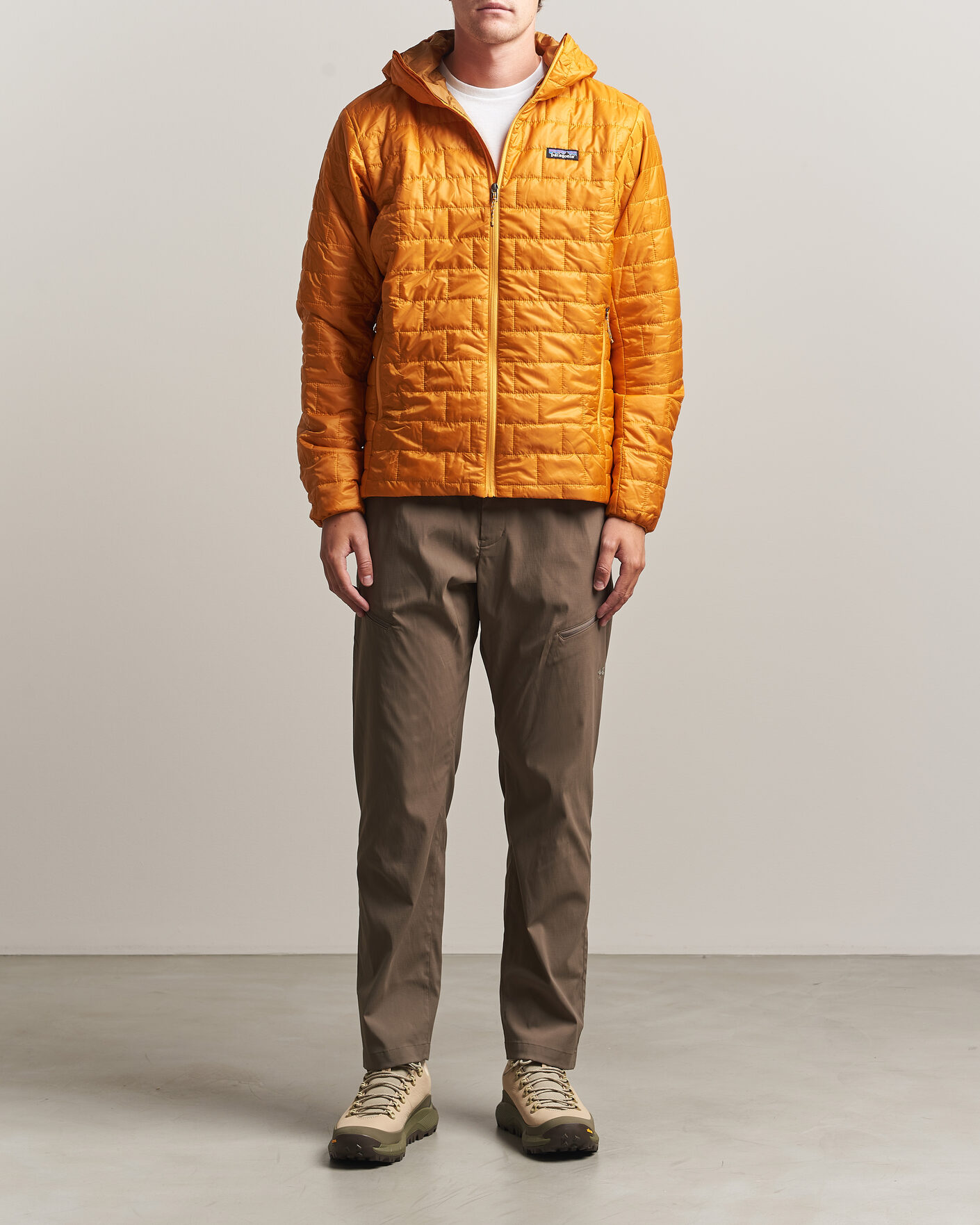 Uomini | Giacche | Patagonia | Nano Puff Hoodie Autumn Orange