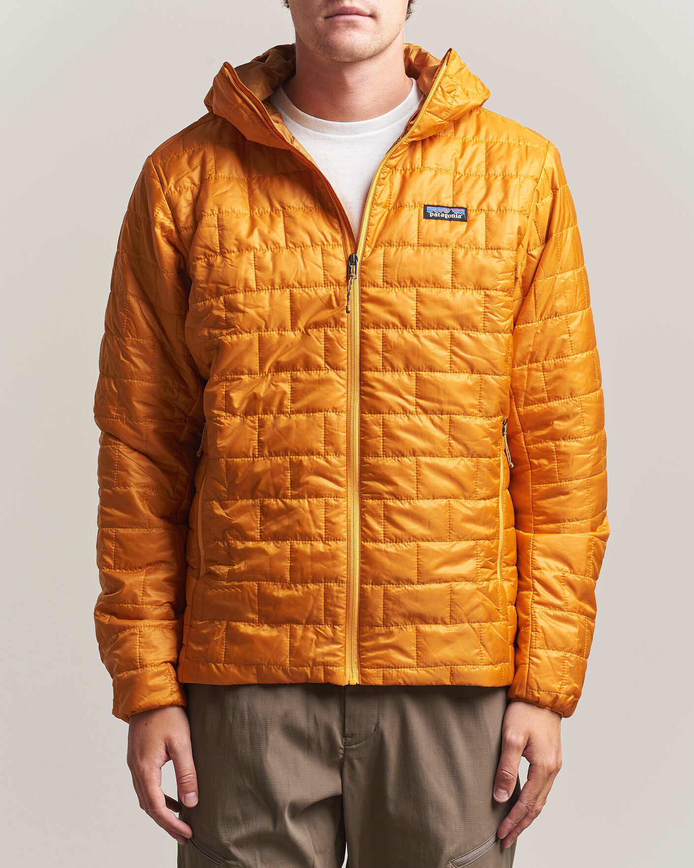Uomini | Giacche | Patagonia | Nano Puff Hoodie Autumn Orange