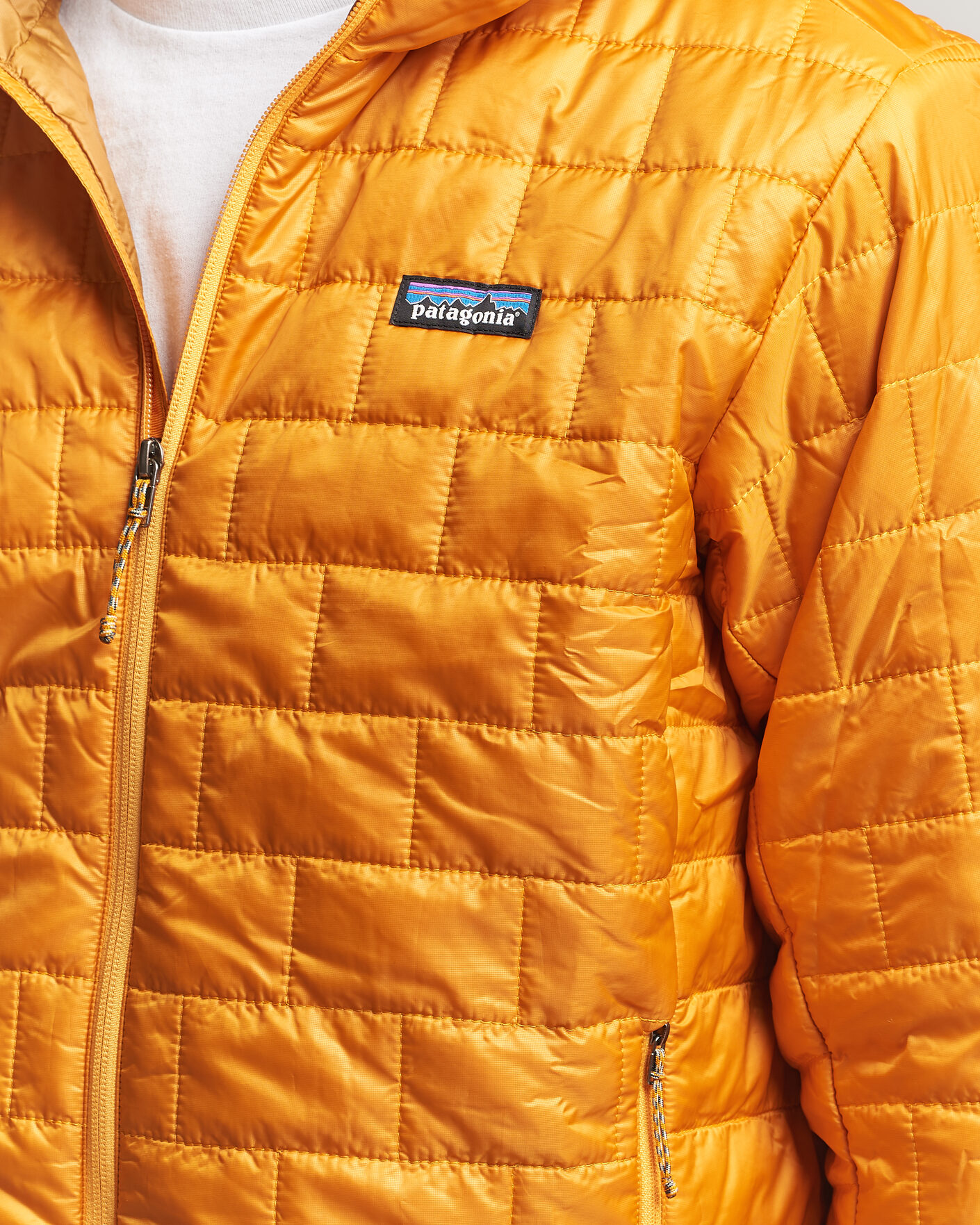 Uomini | Giacche | Patagonia | Nano Puff Hoodie Autumn Orange