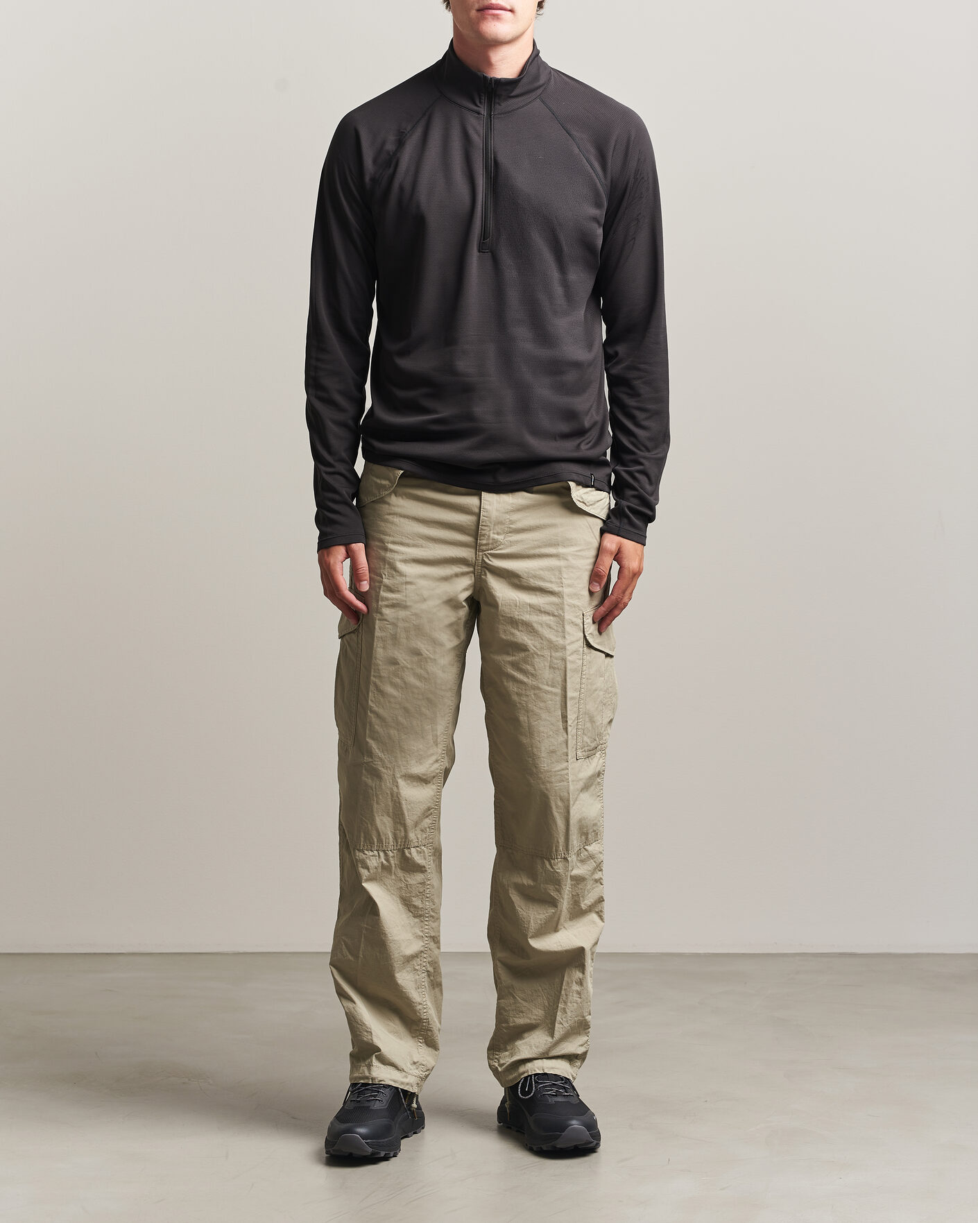 Uomini | Maglieria | Patagonia | Cap Midweight Zip Neck Ink Black