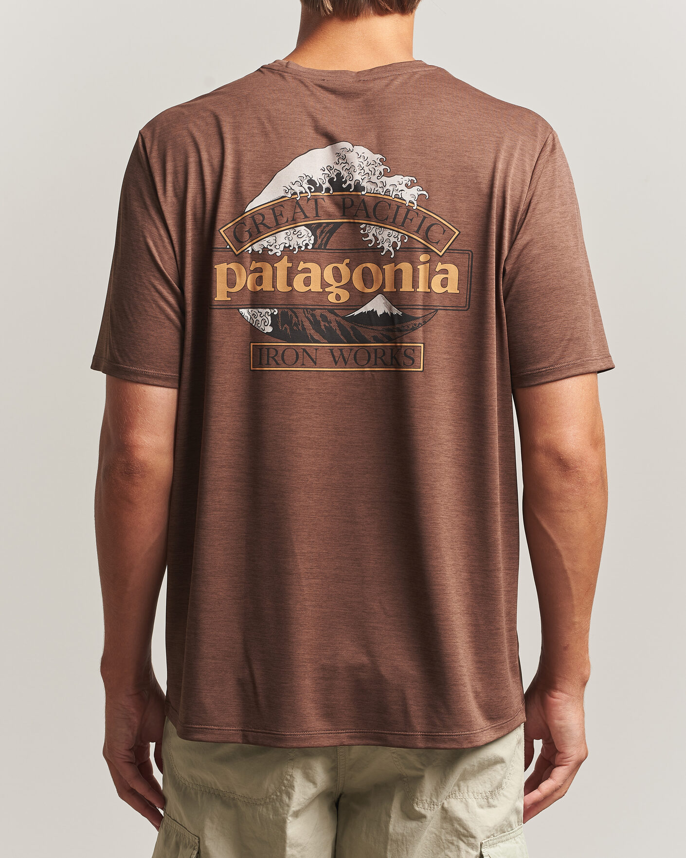 Uomini | T-shirt | Patagonia | Cap Cool Daily Shirt Berm Brown