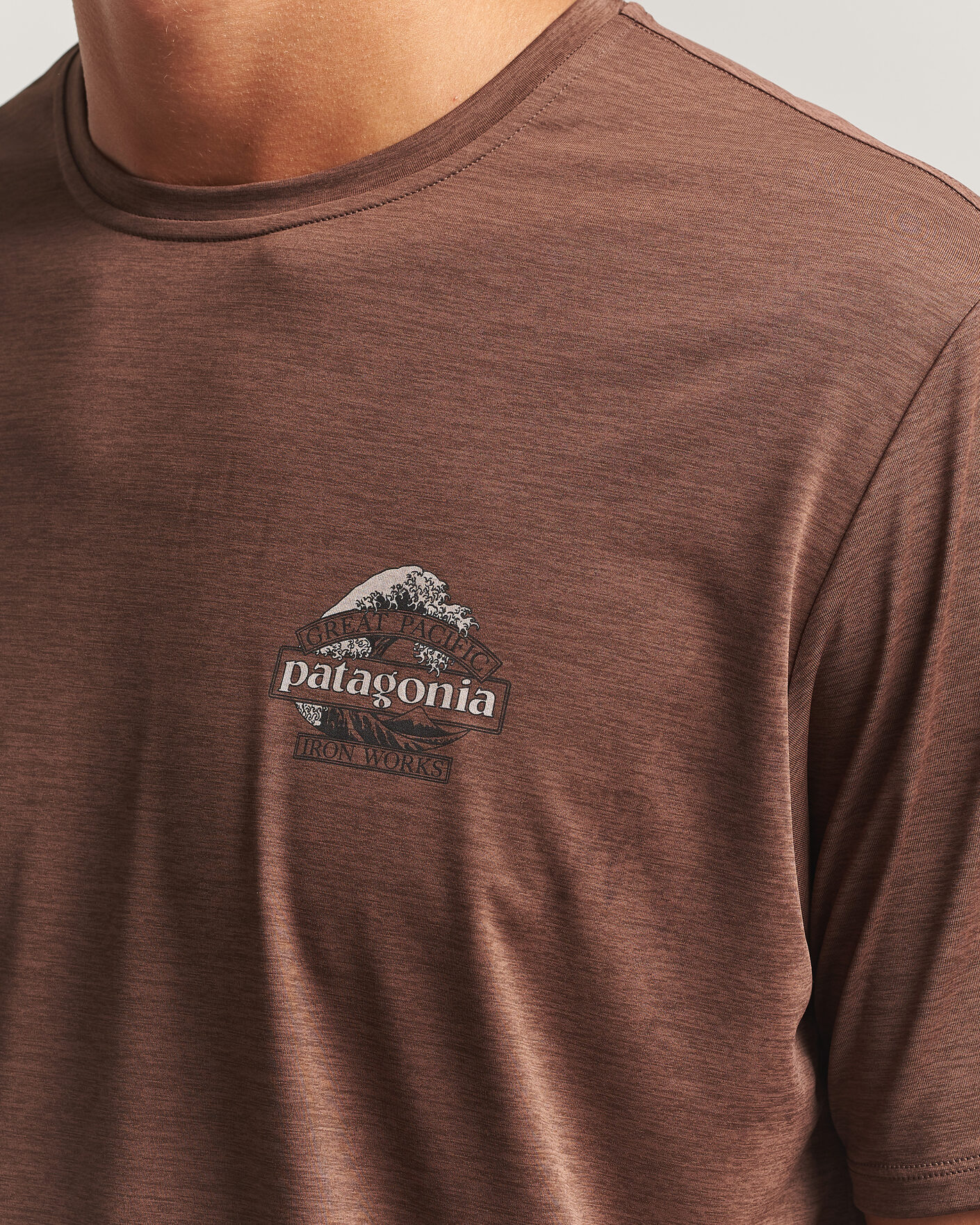 Uomini | T-shirt | Patagonia | Cap Cool Daily Shirt Berm Brown