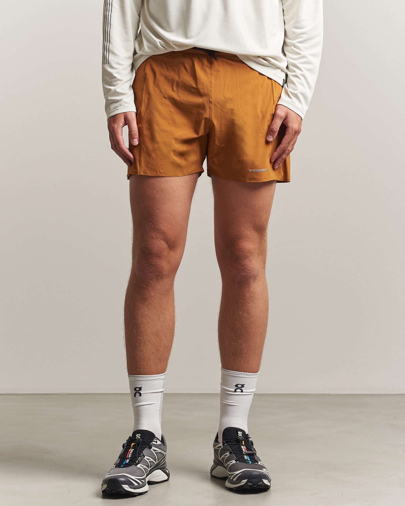 Uomini | Pantaloncini | Patagonia | Strider Pro 5 Inch Short Cinnamon Brown