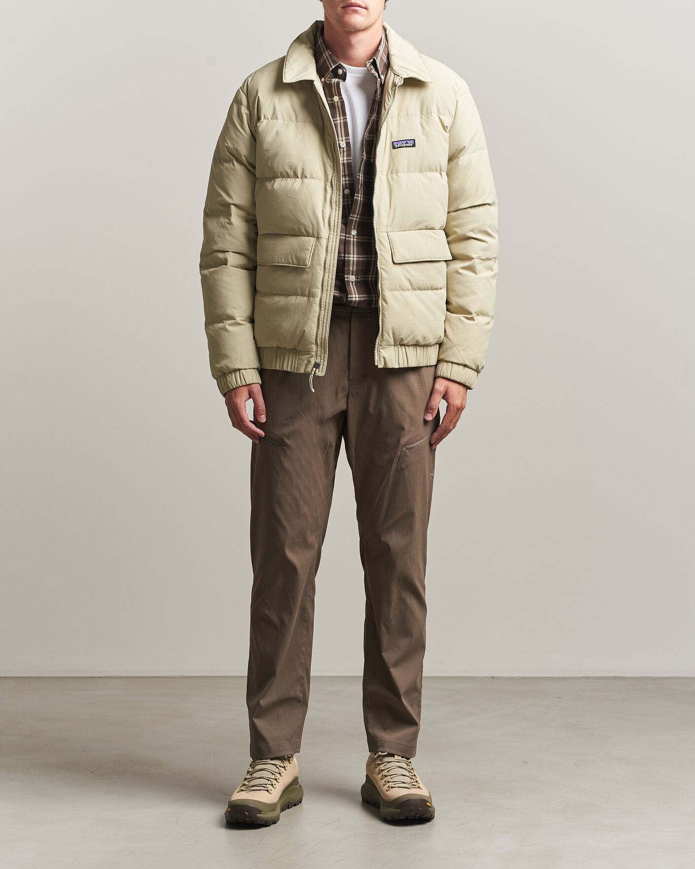 Uomini | Giacche | Patagonia | Sisar Down Jacket Weathered Stone