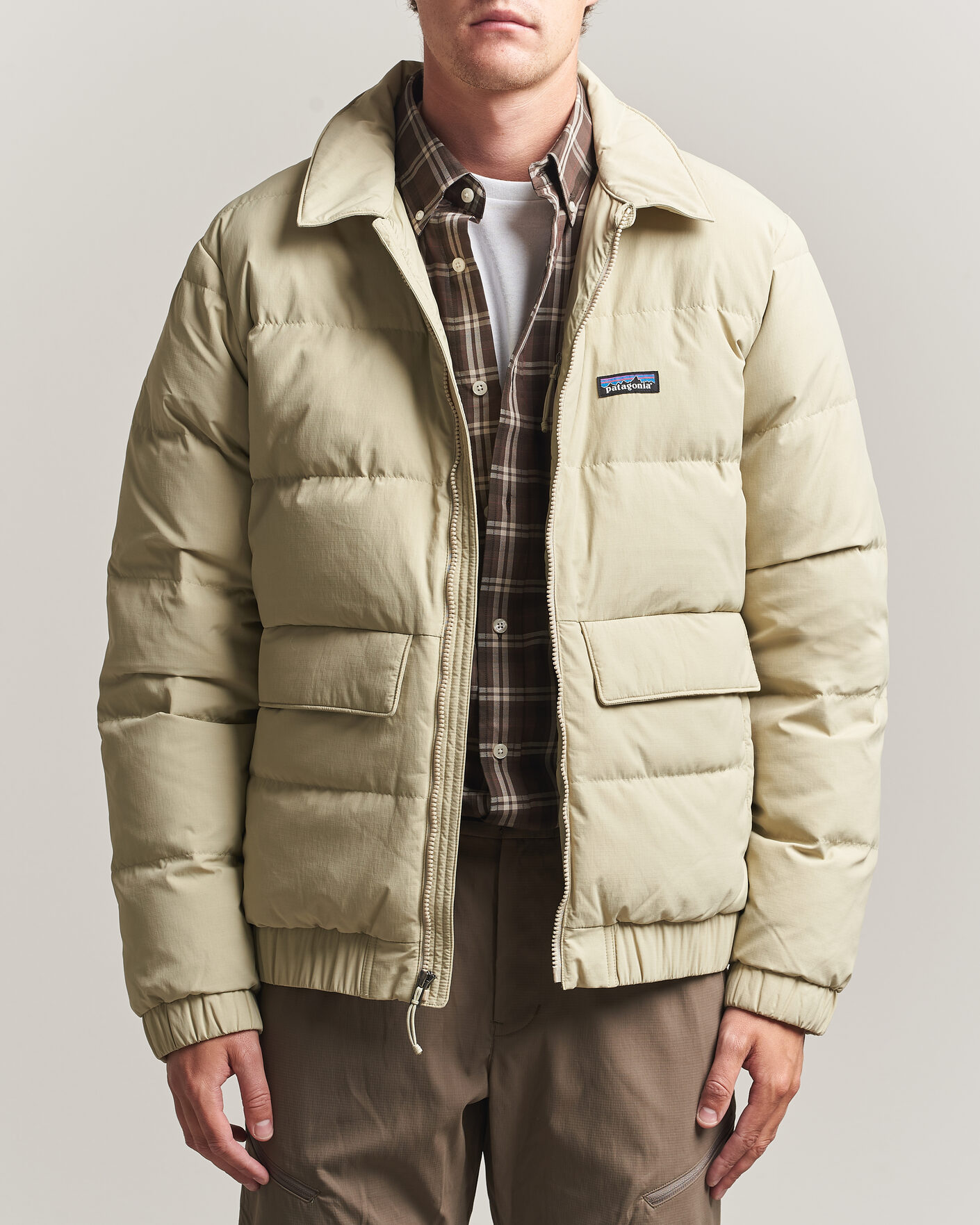 Uomini | Giacche | Patagonia | Sisar Down Jacket Weathered Stone