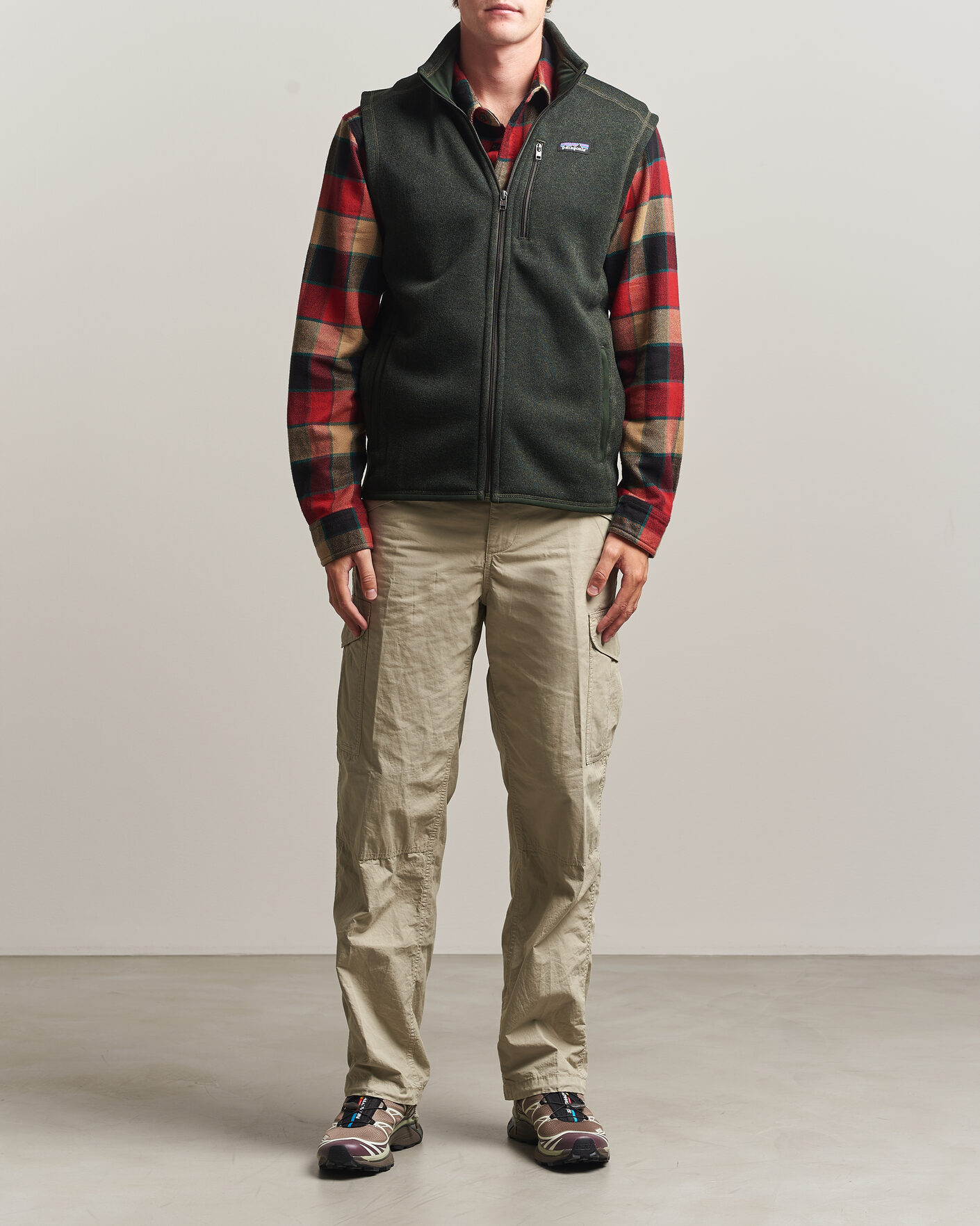 Uomini | Gilet | Patagonia | Better Sweater Vest Old Growth Green
