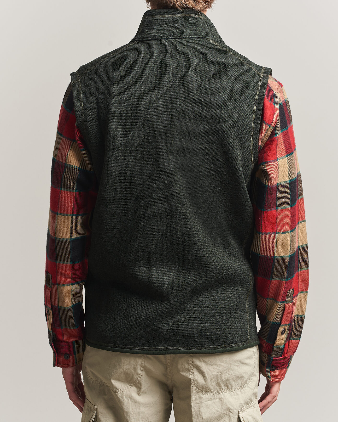 Uomini | Gilet | Patagonia | Better Sweater Vest Old Growth Green
