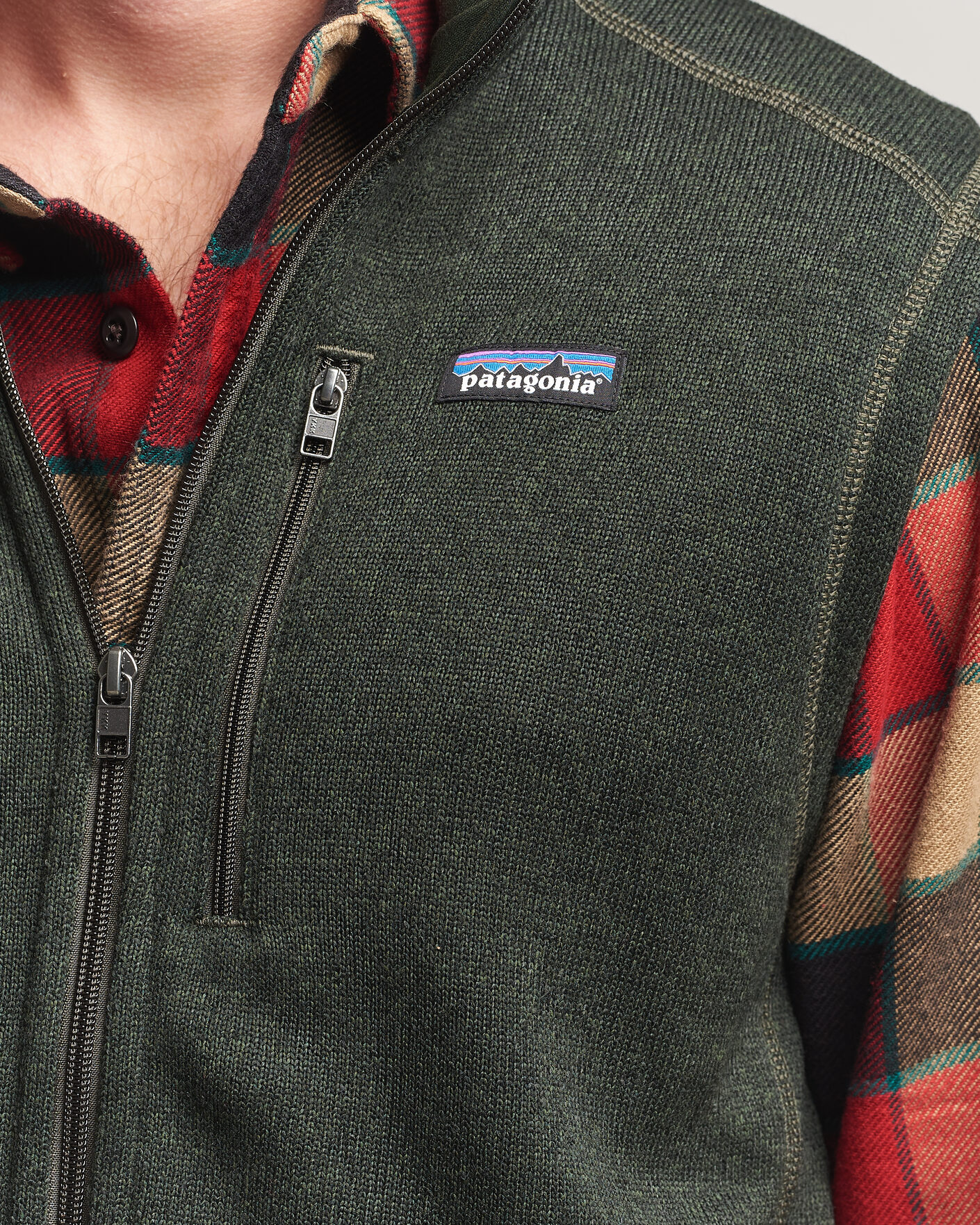 Uomini | Gilet | Patagonia | Better Sweater Vest Old Growth Green