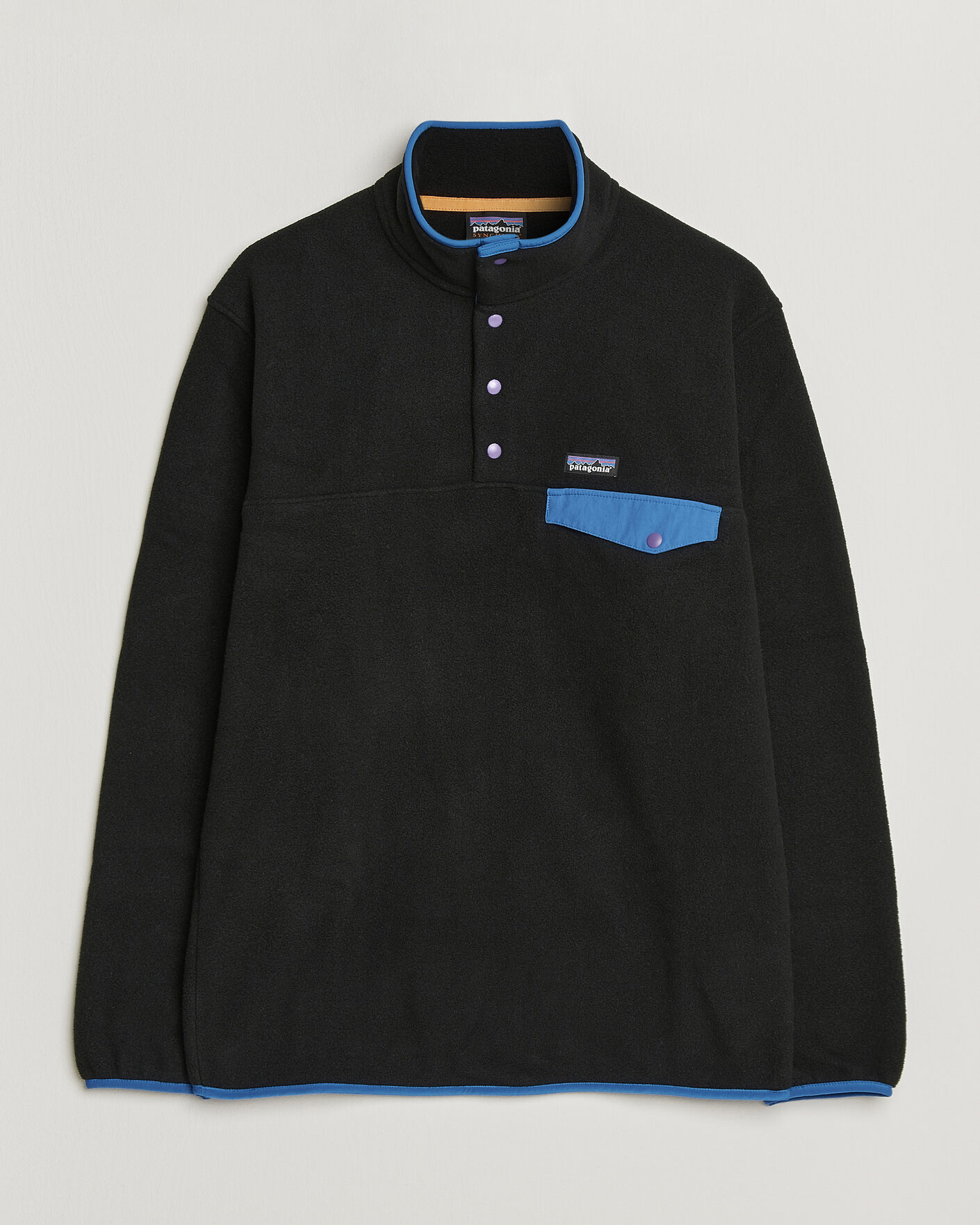 Uomini | Maglieria | Patagonia | Synch Snap T Half Zip Fleece Black