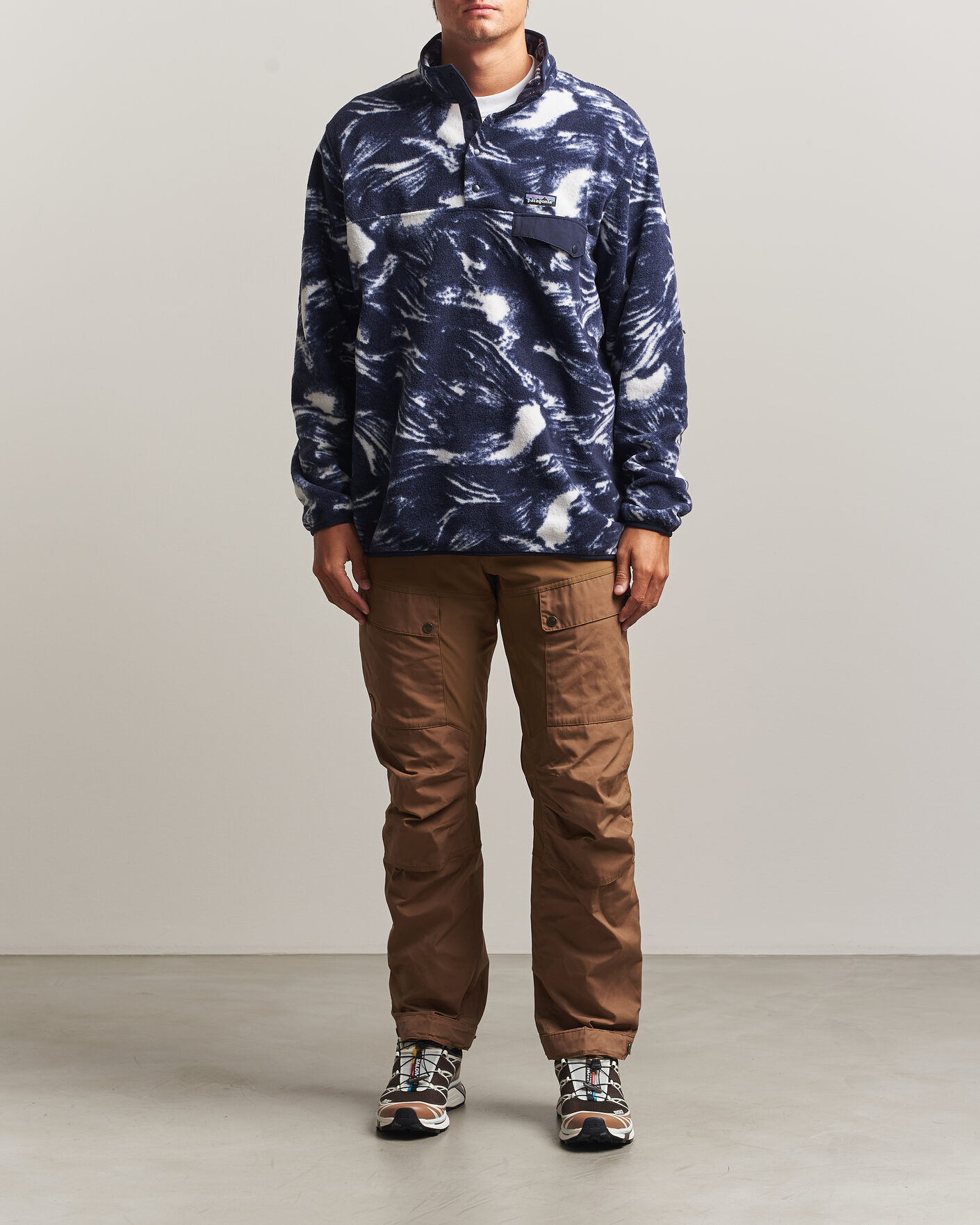 Uomini | Maglieria | Patagonia | Synch Snap T Half Zip Fleece Polar Breeze