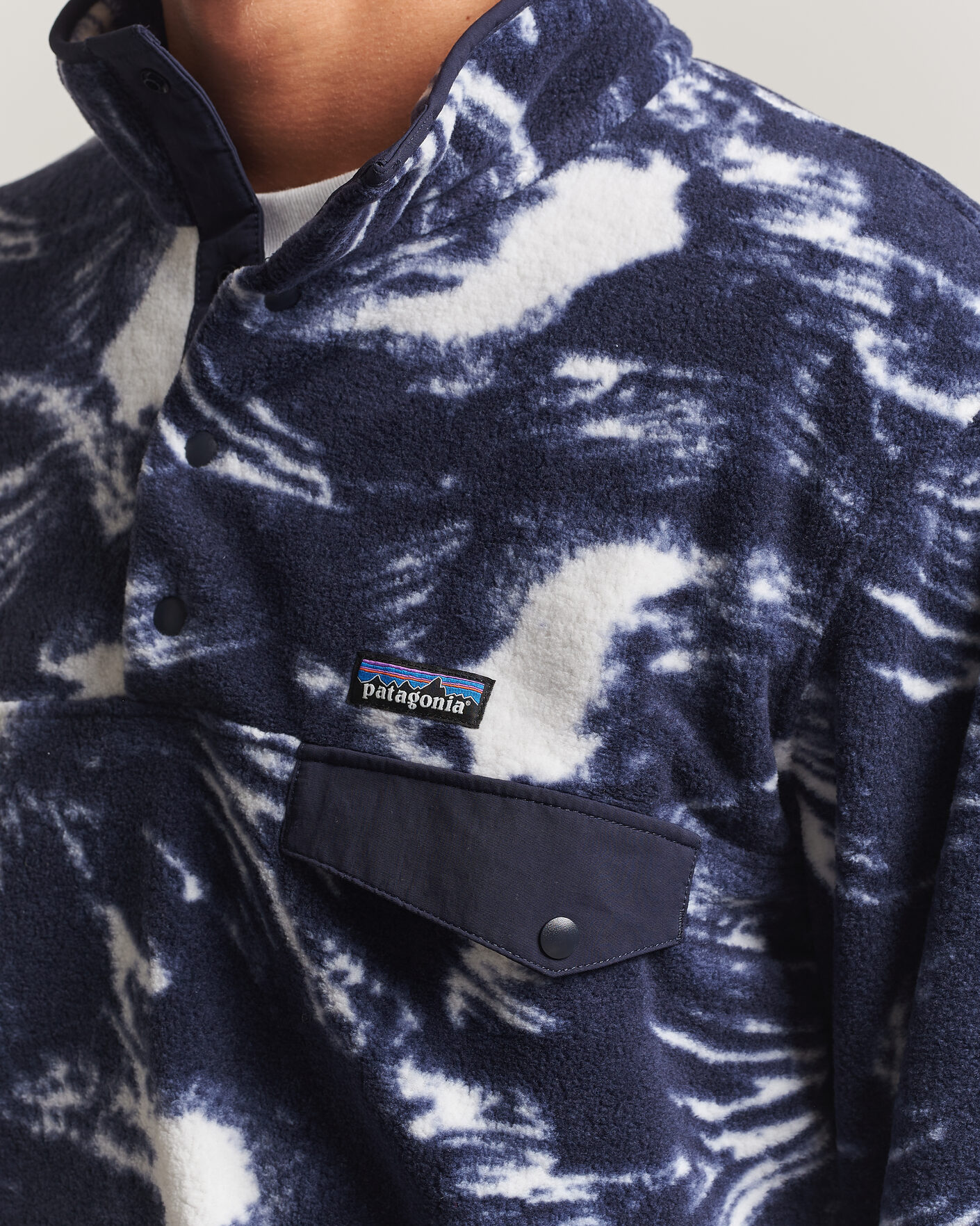 Uomini | Maglieria | Patagonia | Synch Snap T Half Zip Fleece Polar Breeze