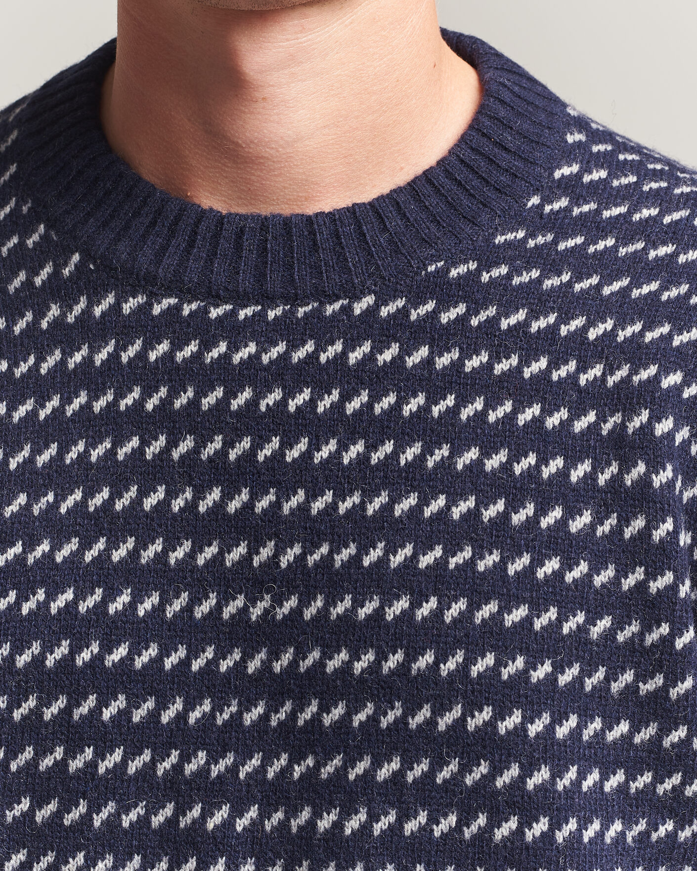 Uomini | Maglieria | Patagonia | Recycled Wool Blend Sweater Classic Navy