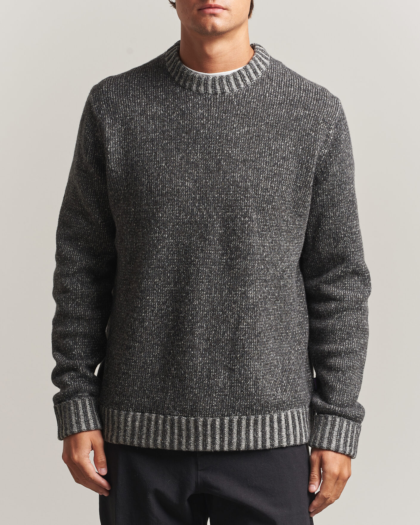 Uomini | Maglieria | Patagonia | Recycled Wool Blend Sweater Marlie Forge Grey