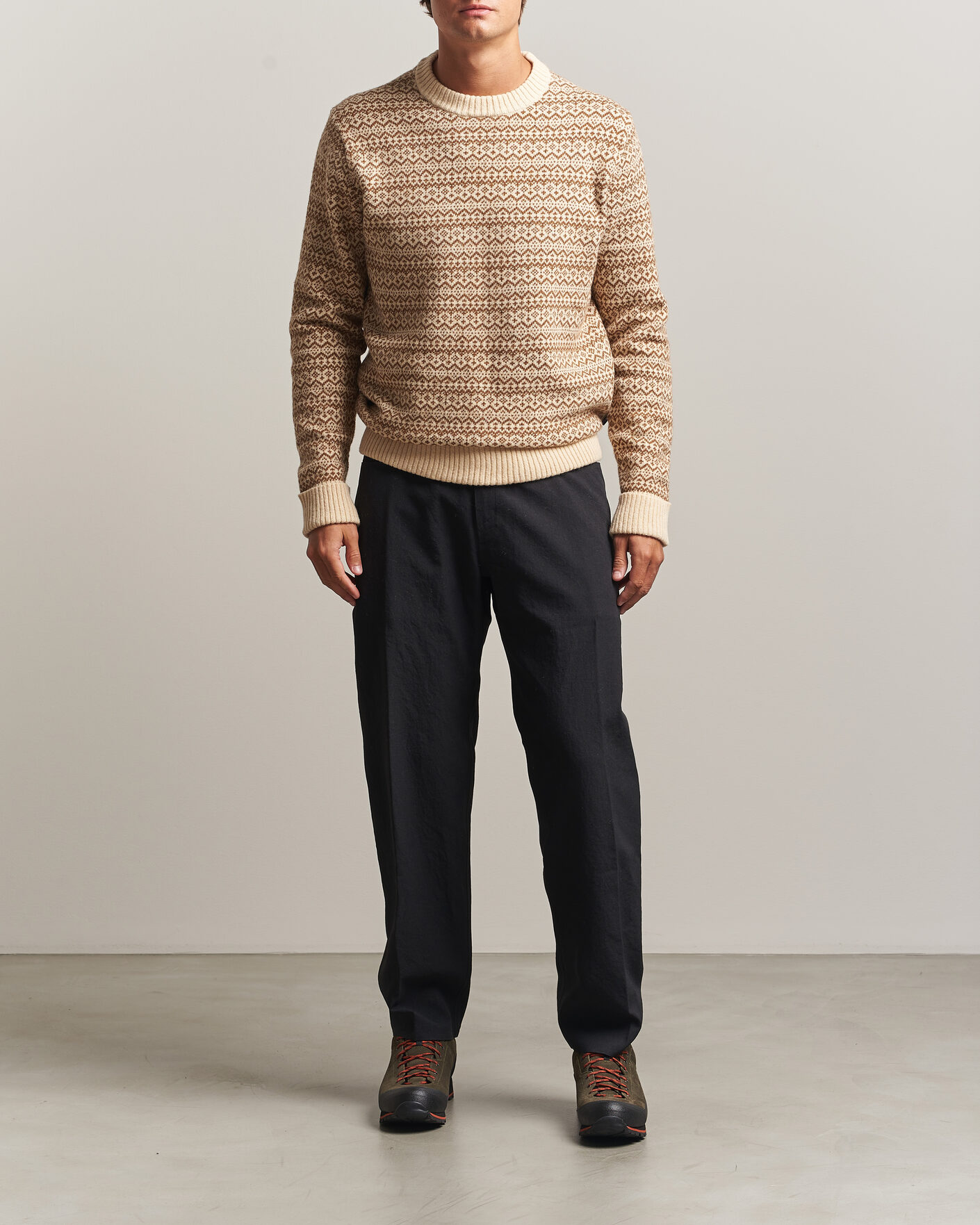 Uomini | Maglieria | Patagonia | Recycled Wool Blend Sweater Snow Squail Natural
