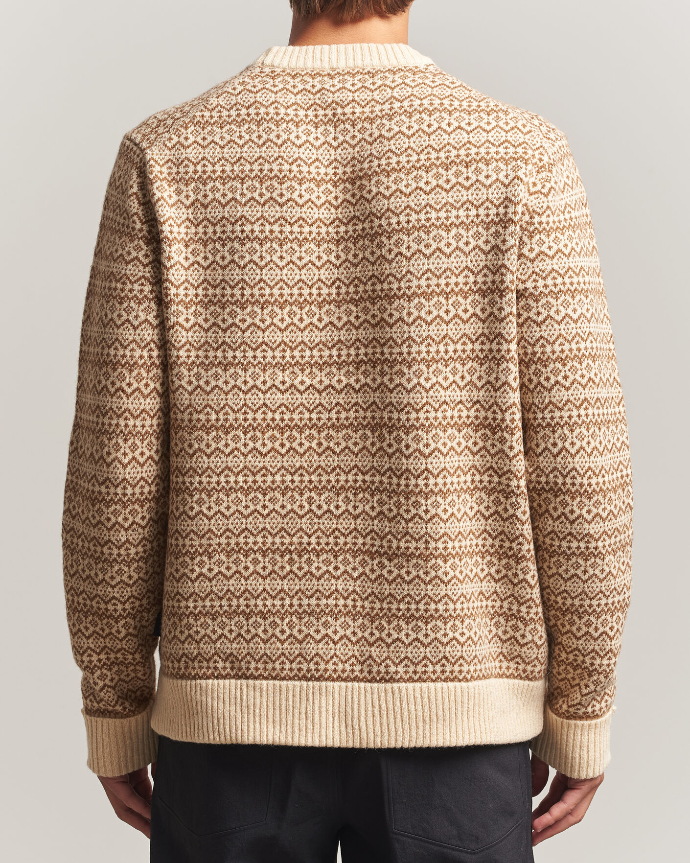 Uomini | Maglieria | Patagonia | Recycled Wool Blend Sweater Snow Squail Natural