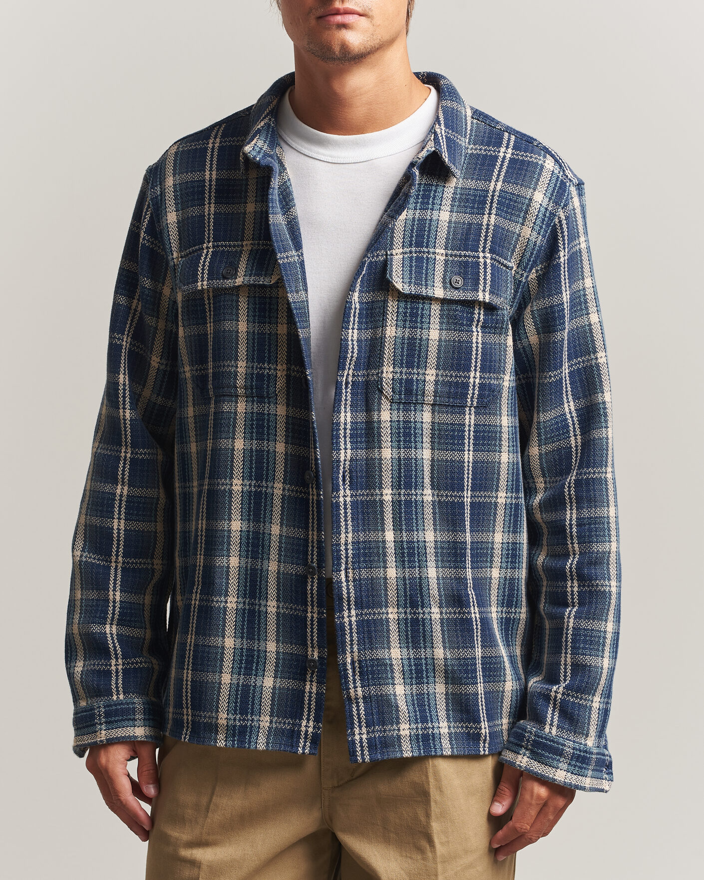 Uomini | Camicie | Patagonia | Fjord Loft Shirt Slorstice New Navy