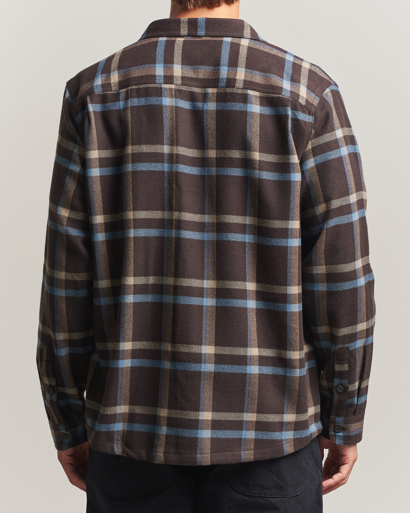 Uomini | Camicie | Patagonia | Fjord Flannel Shirt Den Brown