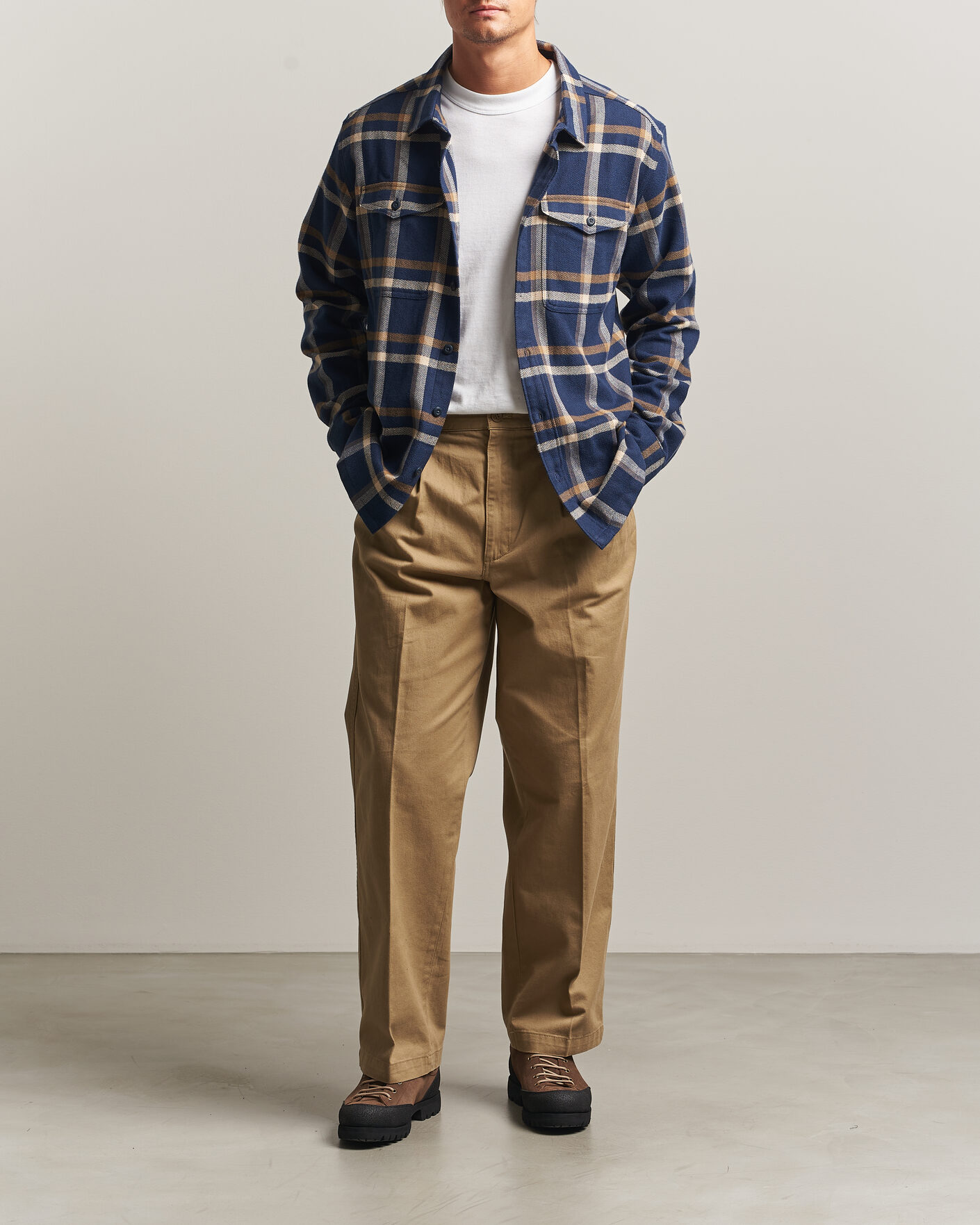 Uomini | Camicie | Patagonia | Fjord Flannel Shirt New Navy