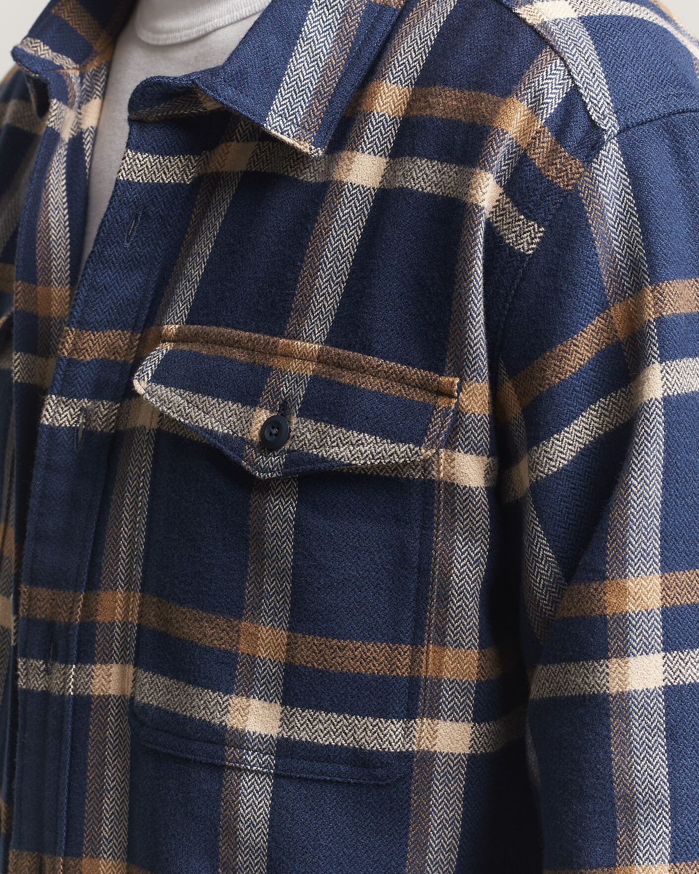 Uomini | Camicie | Patagonia | Fjord Flannel Shirt New Navy