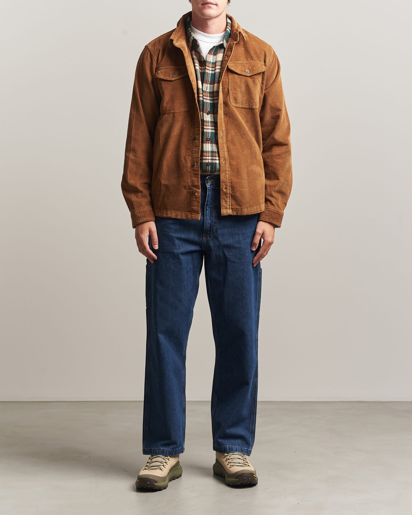 Uomini | Camicie | Patagonia | Corduroy Shirt Deer Brown