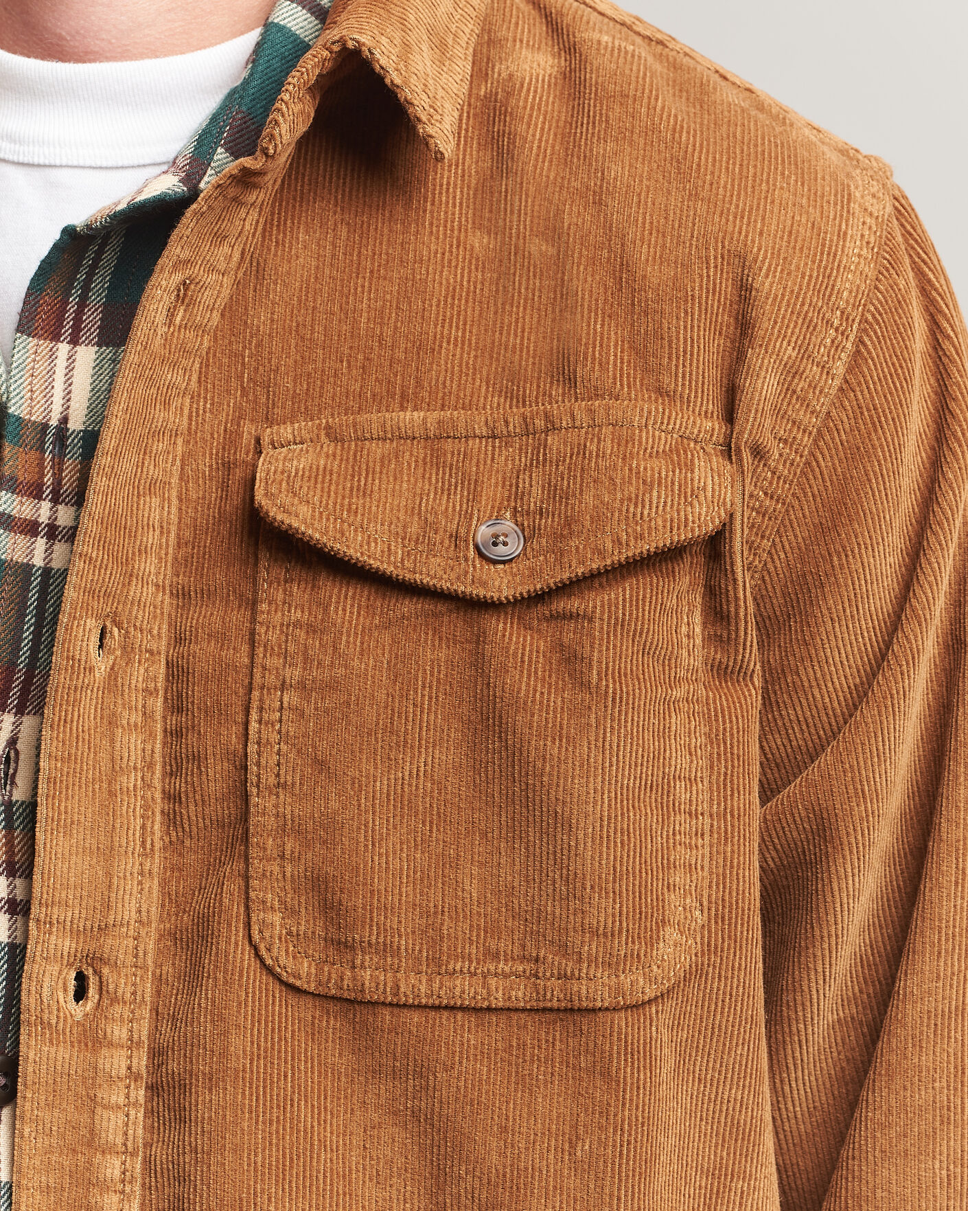 Uomini | Camicie | Patagonia | Corduroy Shirt Deer Brown