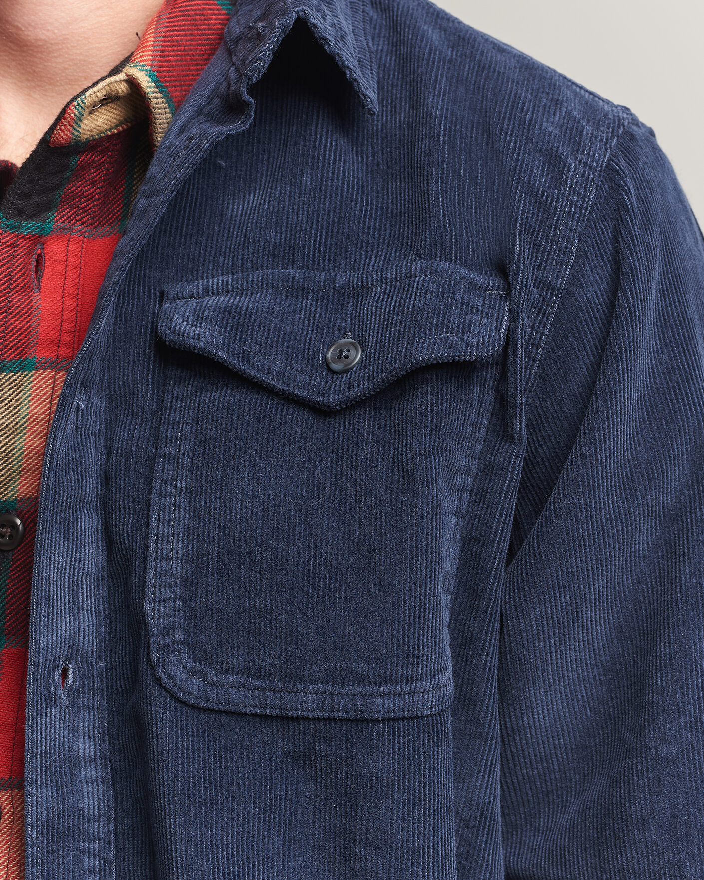 Uomini | Camicie | Patagonia | Corduroy Shirt New Navy