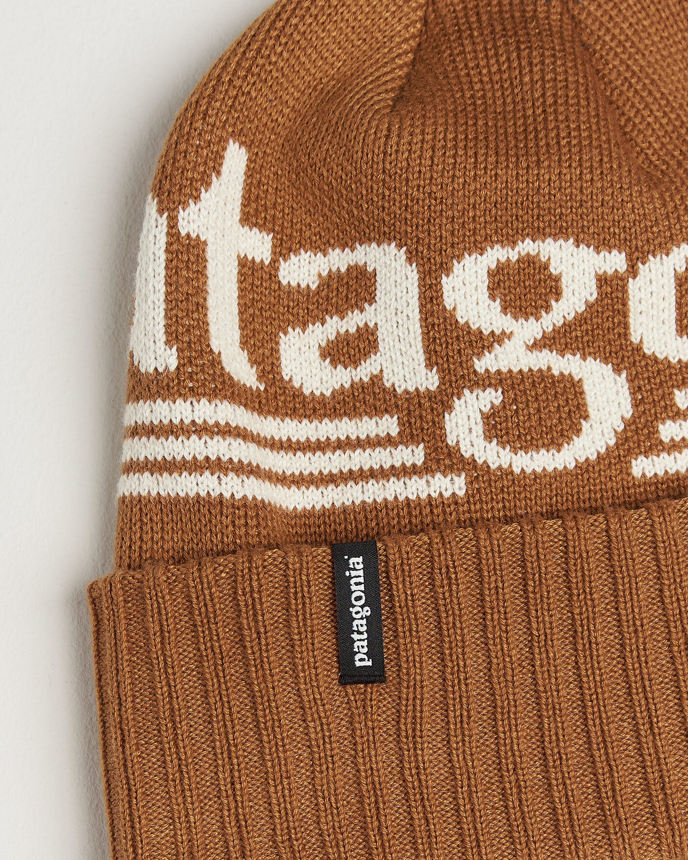 Uomini | Berretti | Patagonia | Powder Town Beanie Cinnamon Brown