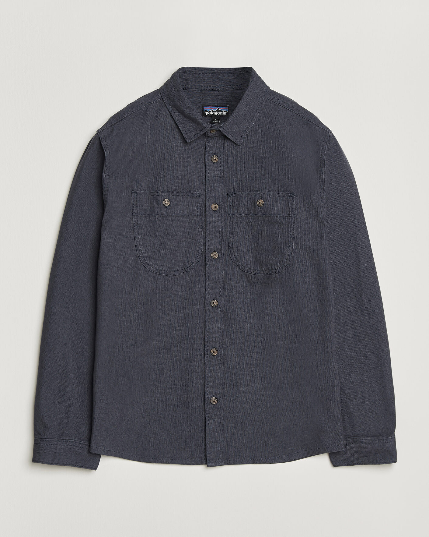Uomini | Camicie | Patagonia | Point Reyes Canvas Shirt Smolder Blue
