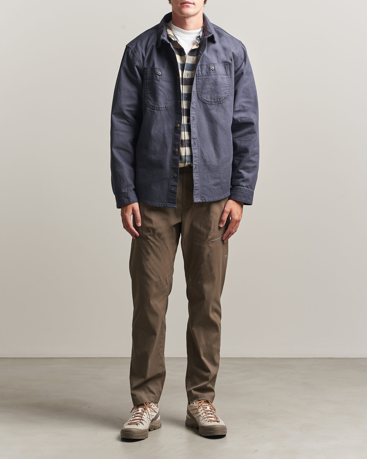 Uomini | Camicie | Patagonia | Point Reyes Canvas Shirt Smolder Blue