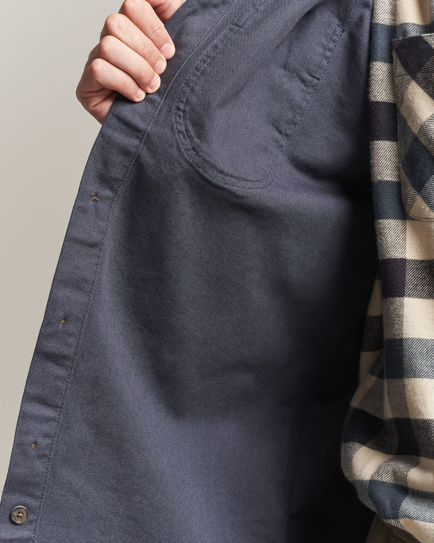 Uomini | Camicie | Patagonia | Point Reyes Canvas Shirt Smolder Blue
