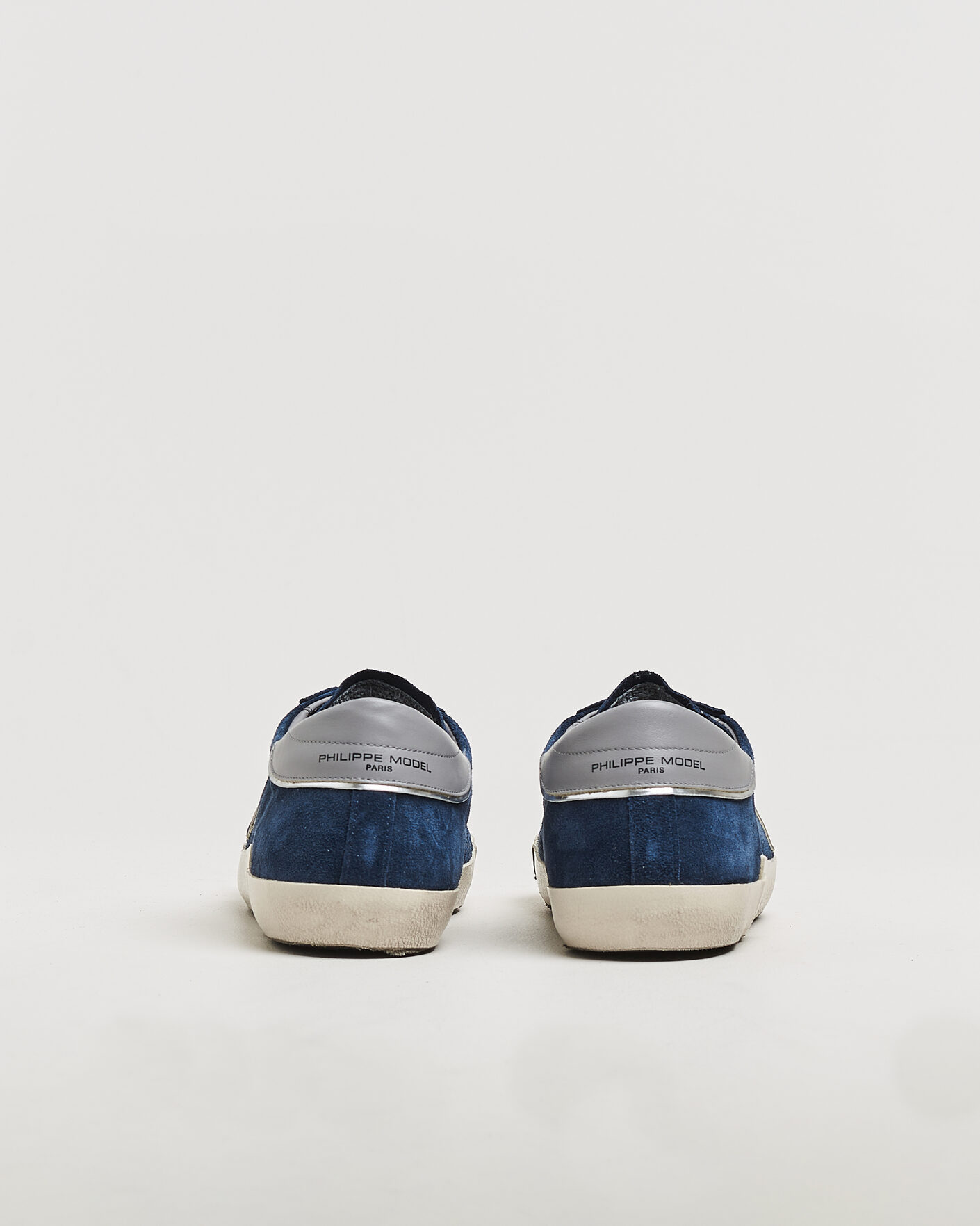 Uomini | Sneakers | Philippe Model | PRSX Low Top Suede Sneaker Blue/Grey