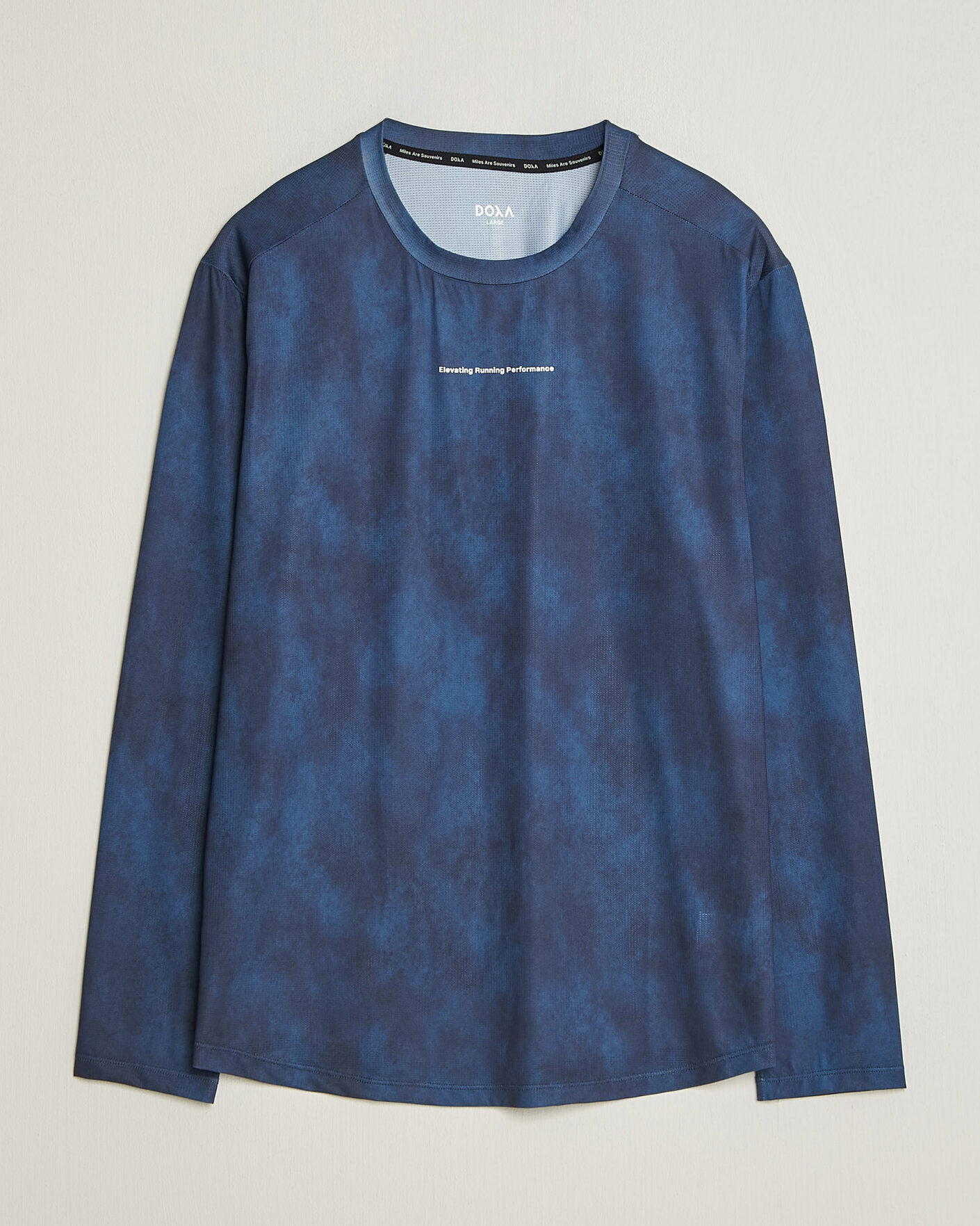 Uomini | T-shirt | DOXA | Rerun Long Sleeve T-Shirt Indigo