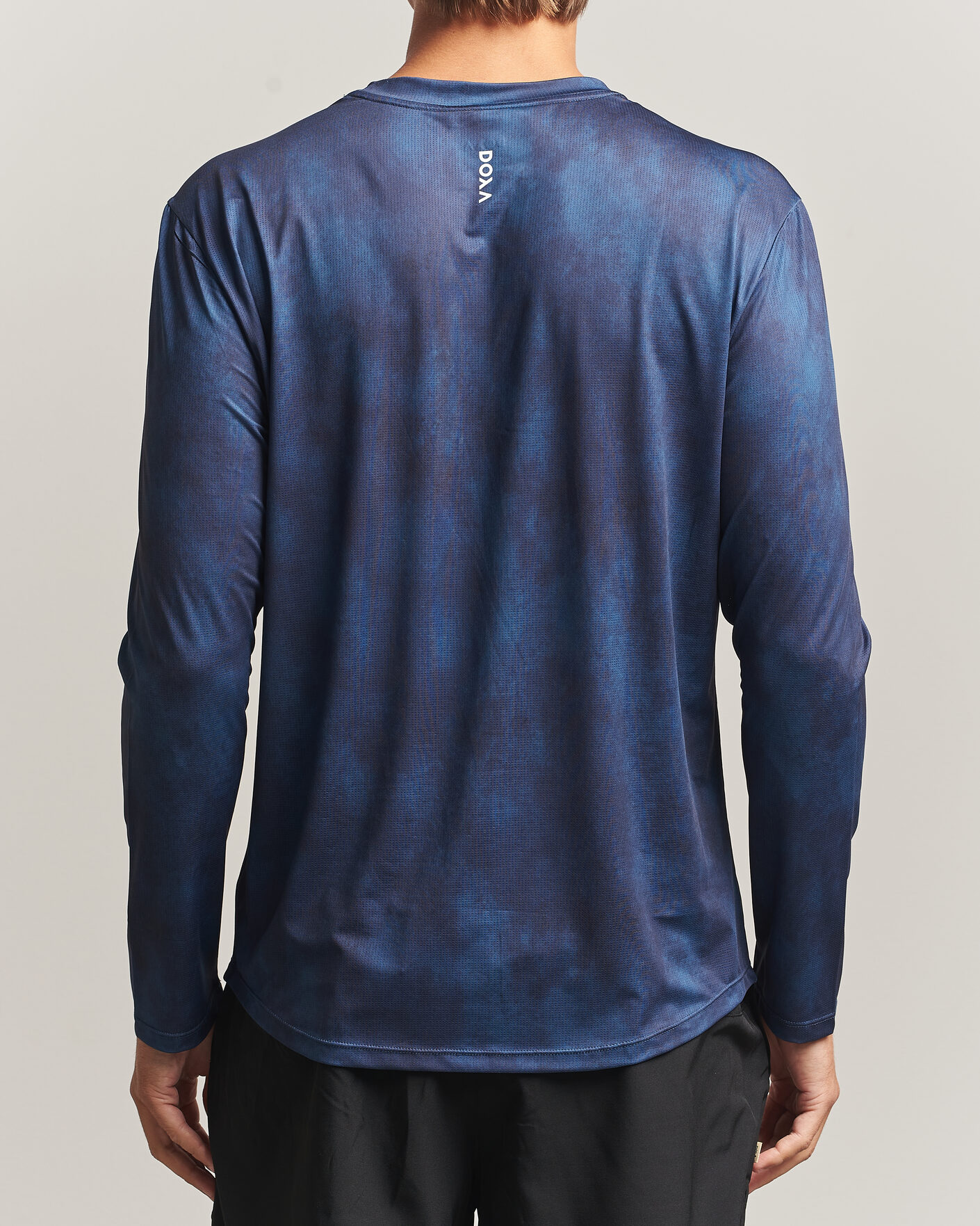 Uomini | T-shirt | DOXA | Rerun Long Sleeve T-Shirt Indigo