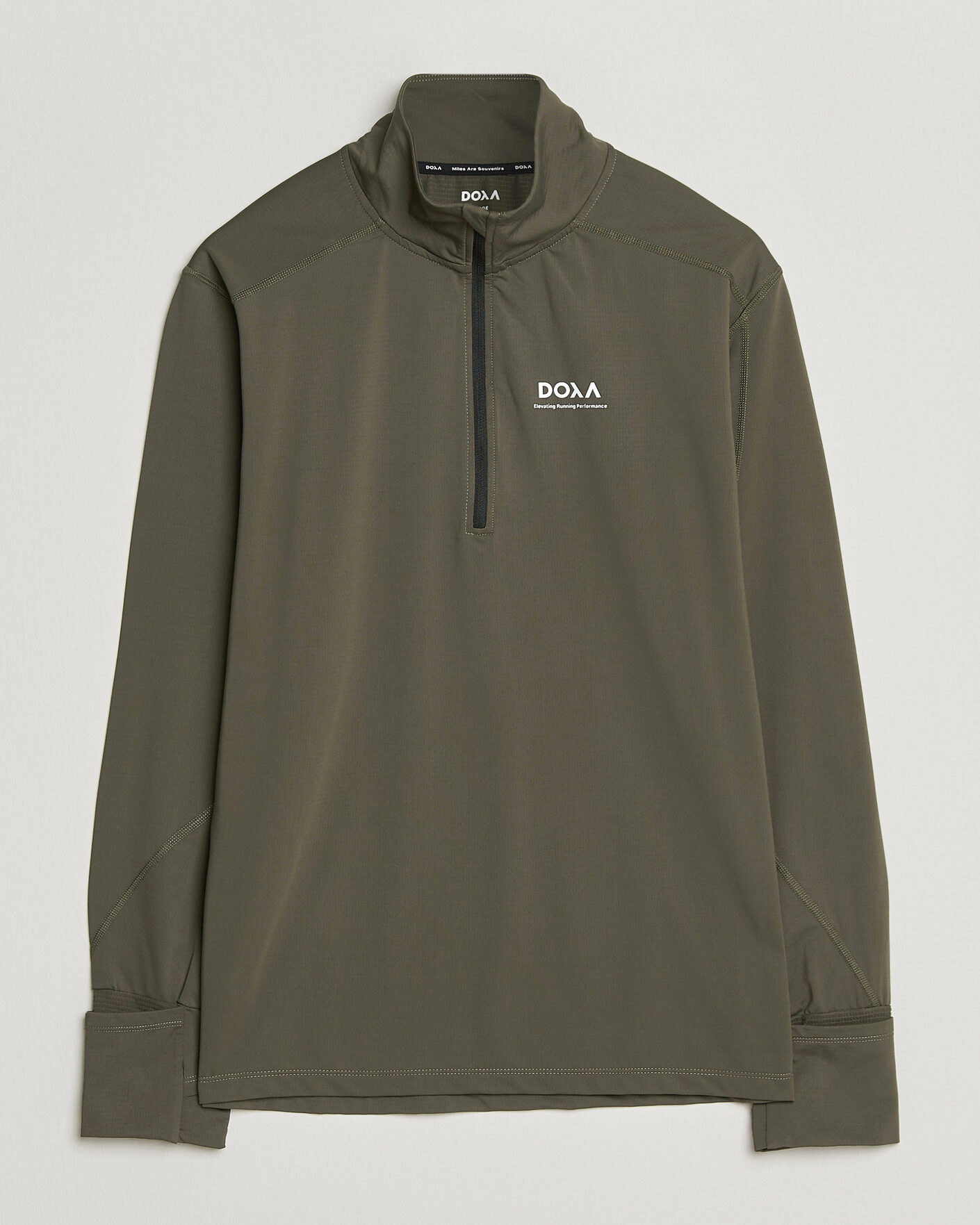 Uomini | Maglieria | DOXA | Thermal Half Zip Terra