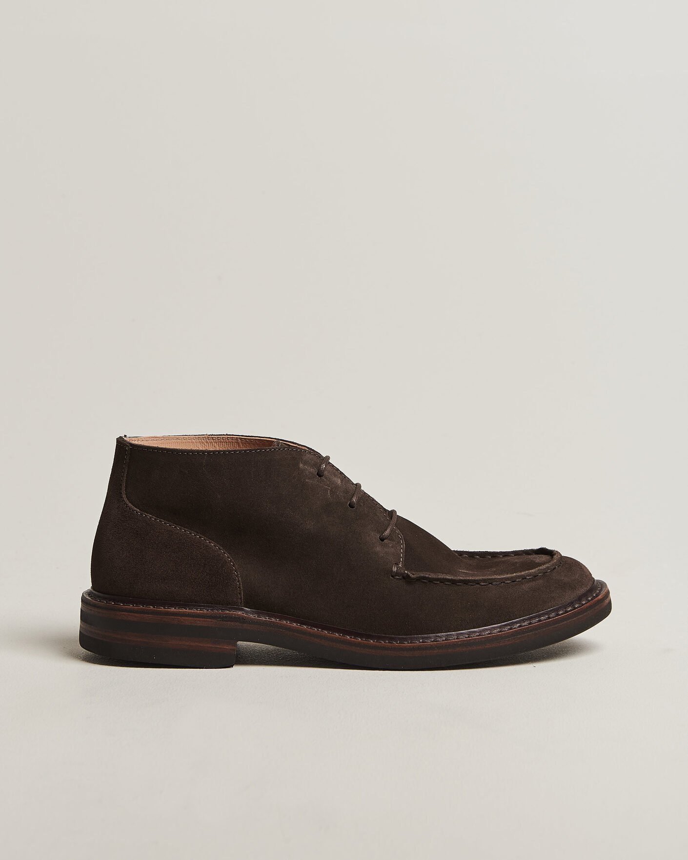 Uomini | Stivali | Astorflex | Deukeflex Dainite Chukka Boot Dark Brown Suede