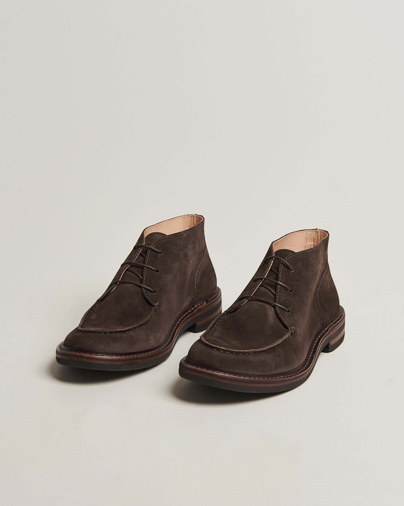 Uomini | Stivali | Astorflex | Deukeflex Dainite Chukka Boot Dark Brown Suede