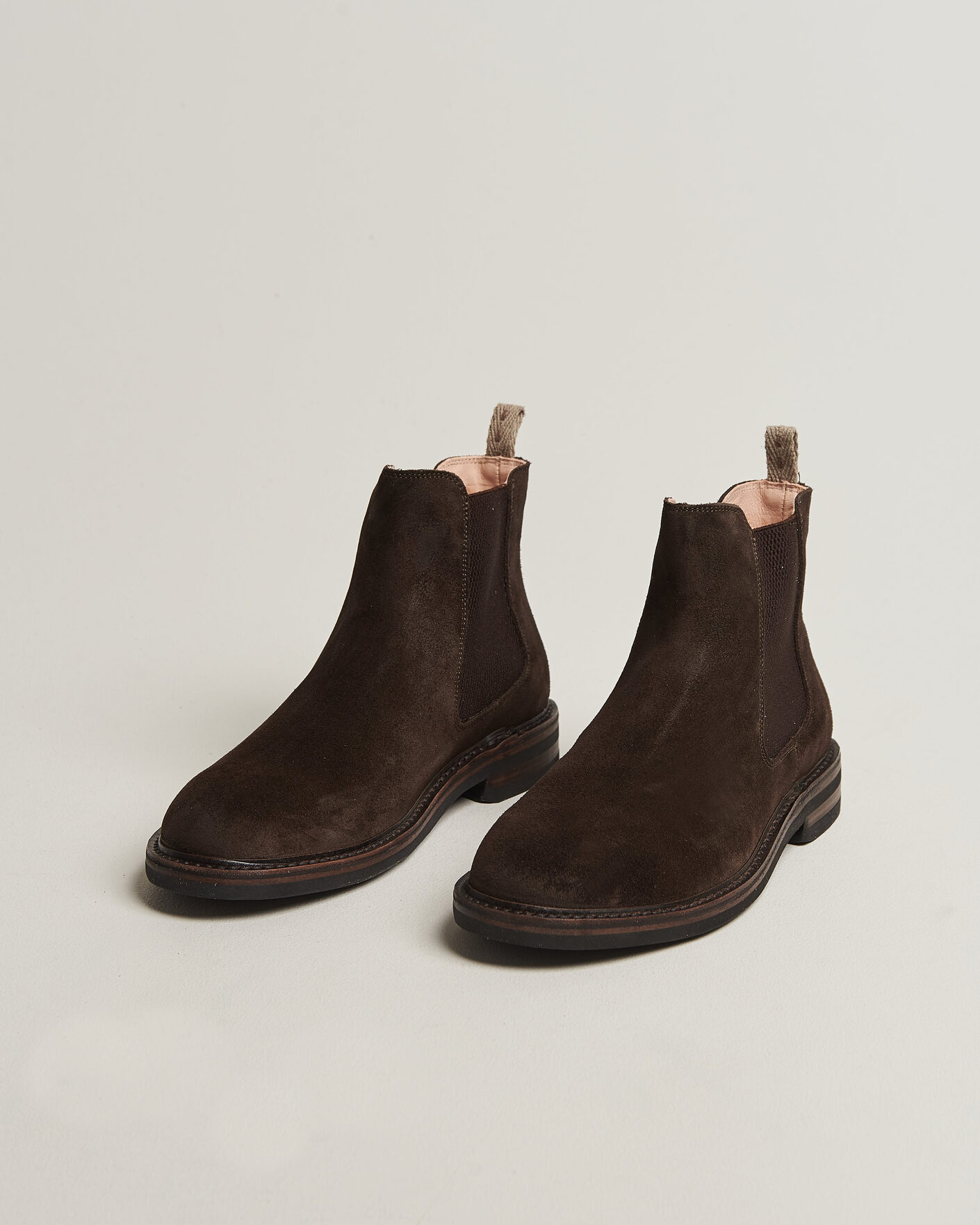 Uomini | Stivali | Astorflex | Kudoflex Dainite Chelsea Boot Dark Brown Suede
