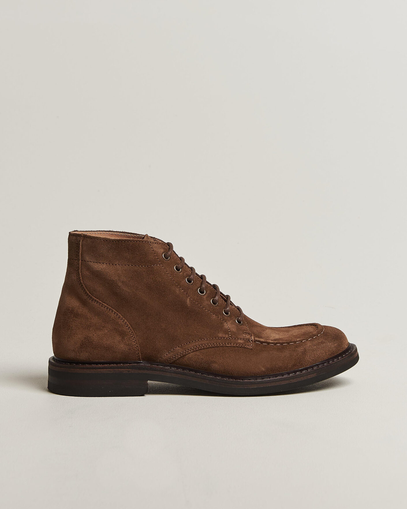 Uomini | Stivali | Astorflex | Nuvoflex Dainite Lace Up Boot Dark Khaki Suede