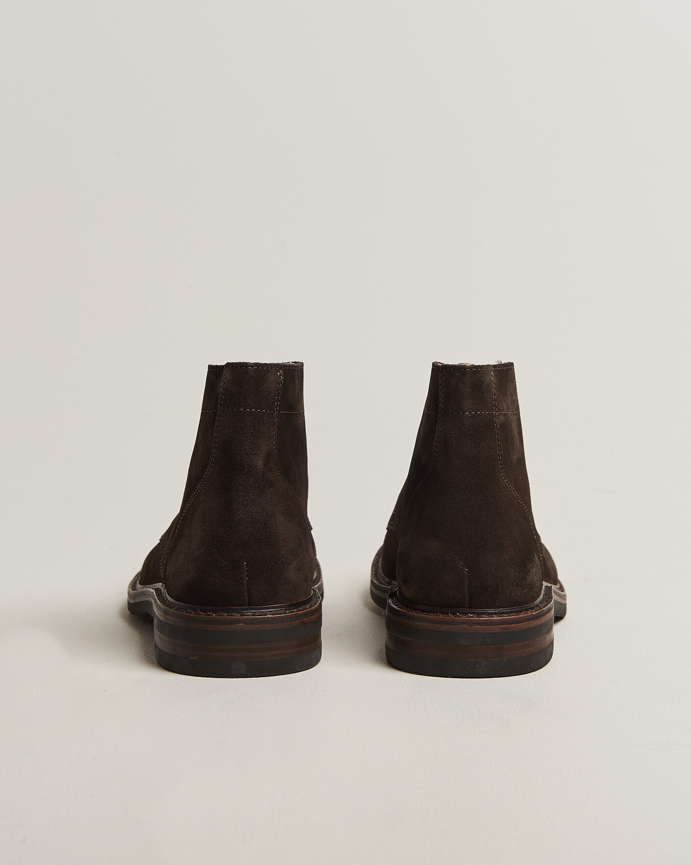 Uomini | Stivali | Astorflex | Nuvoflex Dainite Lace Up Boot Dark Brown Suede