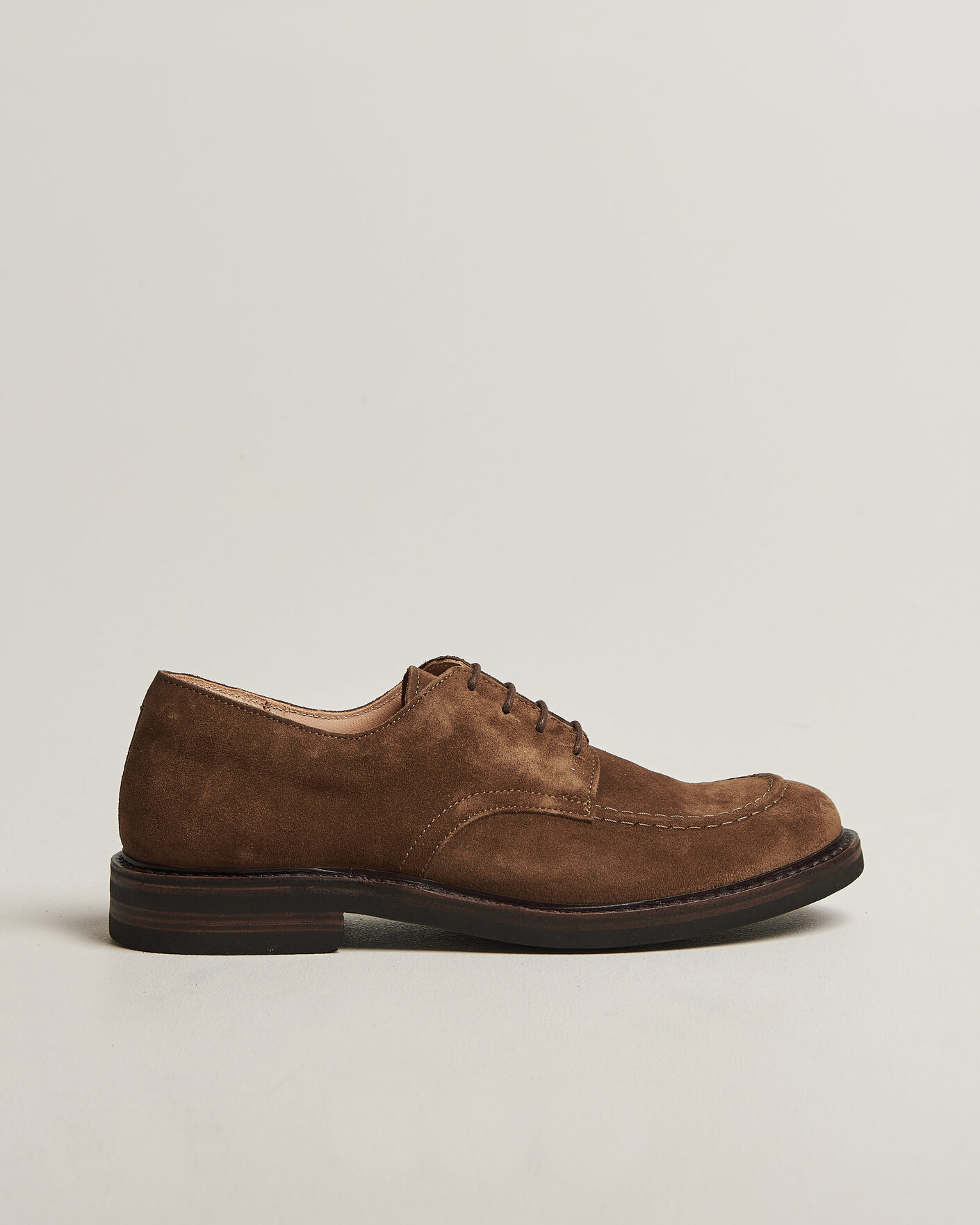 Uomini | Scarpe derby | Astorflex | Carlflex Moc Toe Dark Khaki Suede