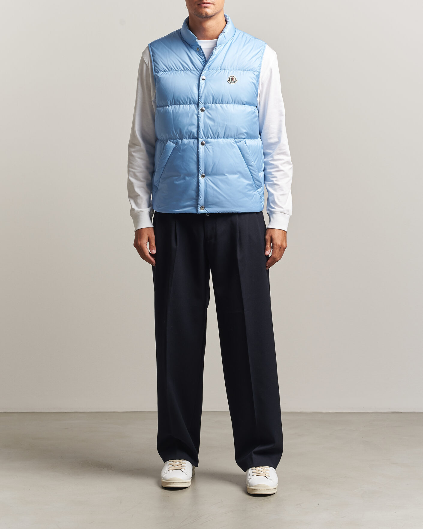 Uomini | Gilet | Moncler | Tuquerouye Down Vest Light Blue