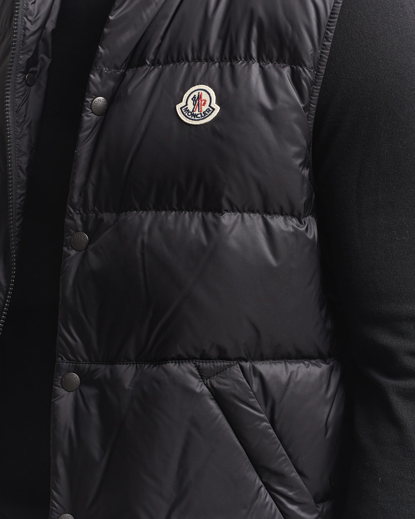 Uomini | Gilet | Moncler | Tuquerouye Down Vest Black