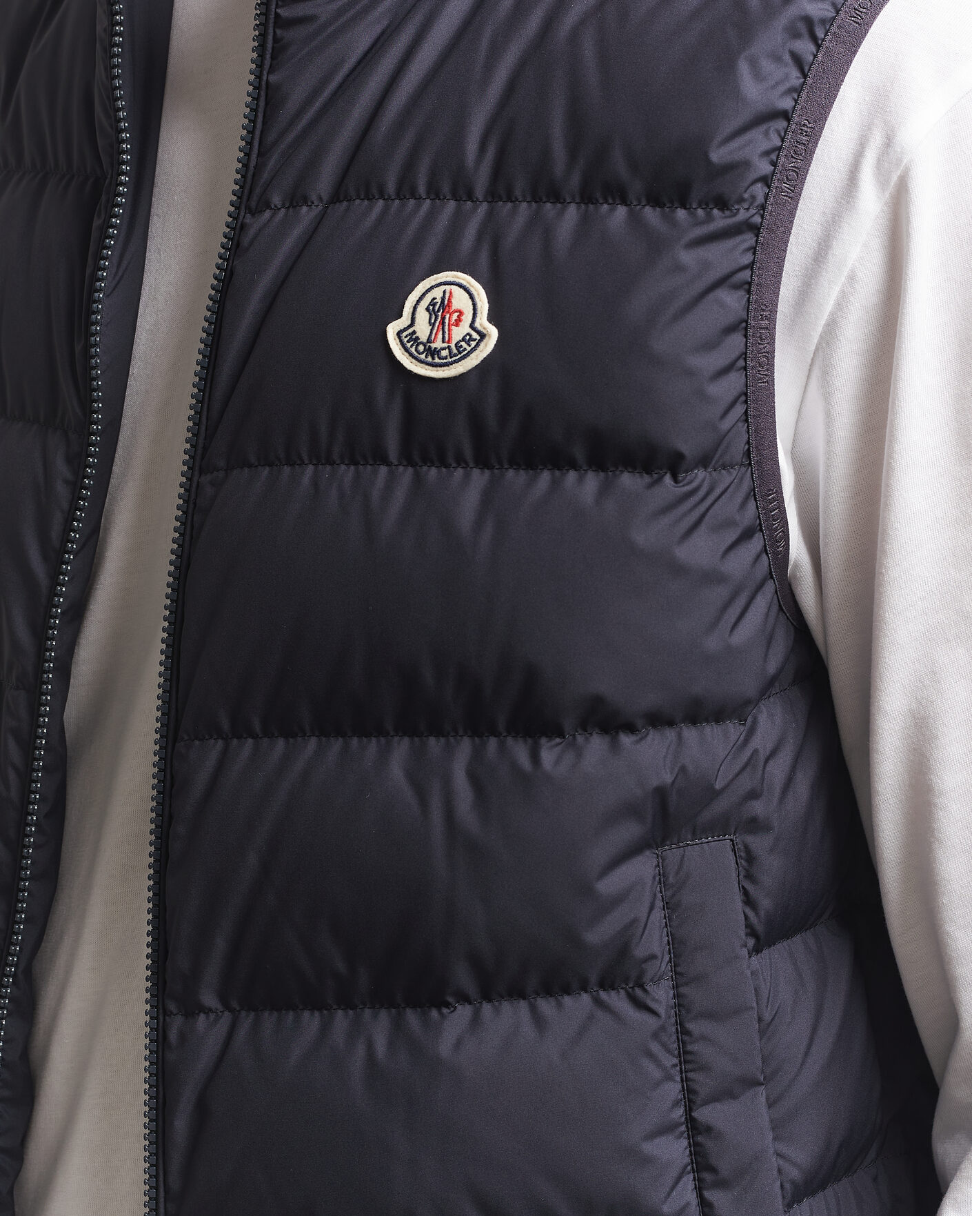 Uomini | Gilet | Moncler | Contrin Down Vest Navy
