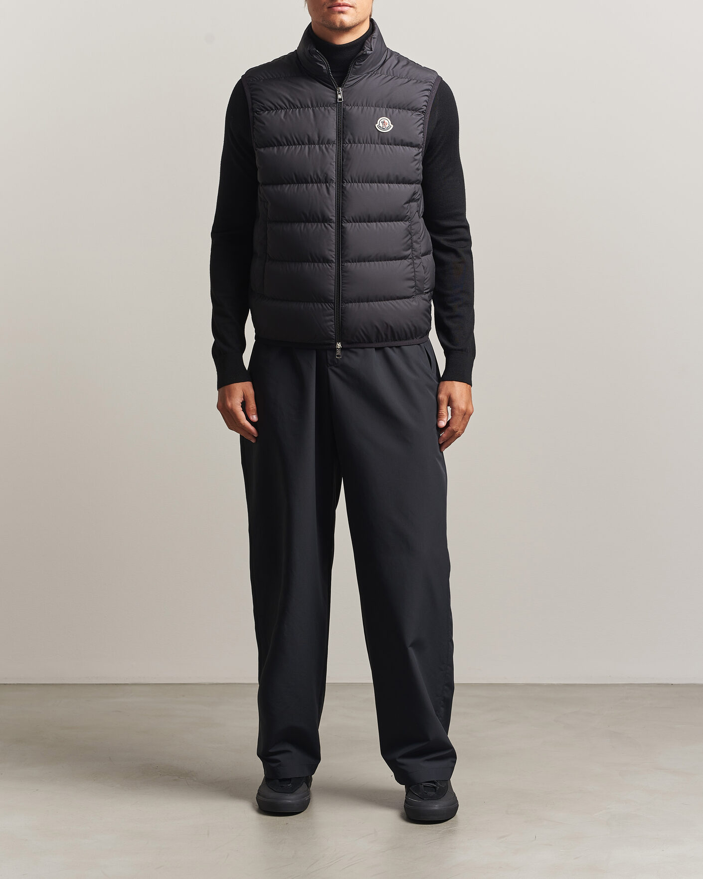 Uomini | Gilet | Moncler | Contrin Down Vest Black