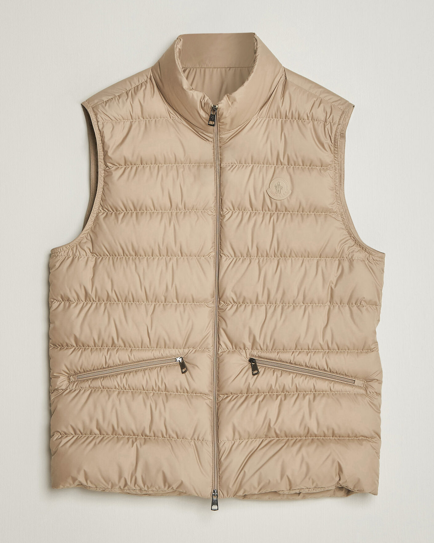 Uomini | Gilet | Moncler | Treompan Down Vest Brown